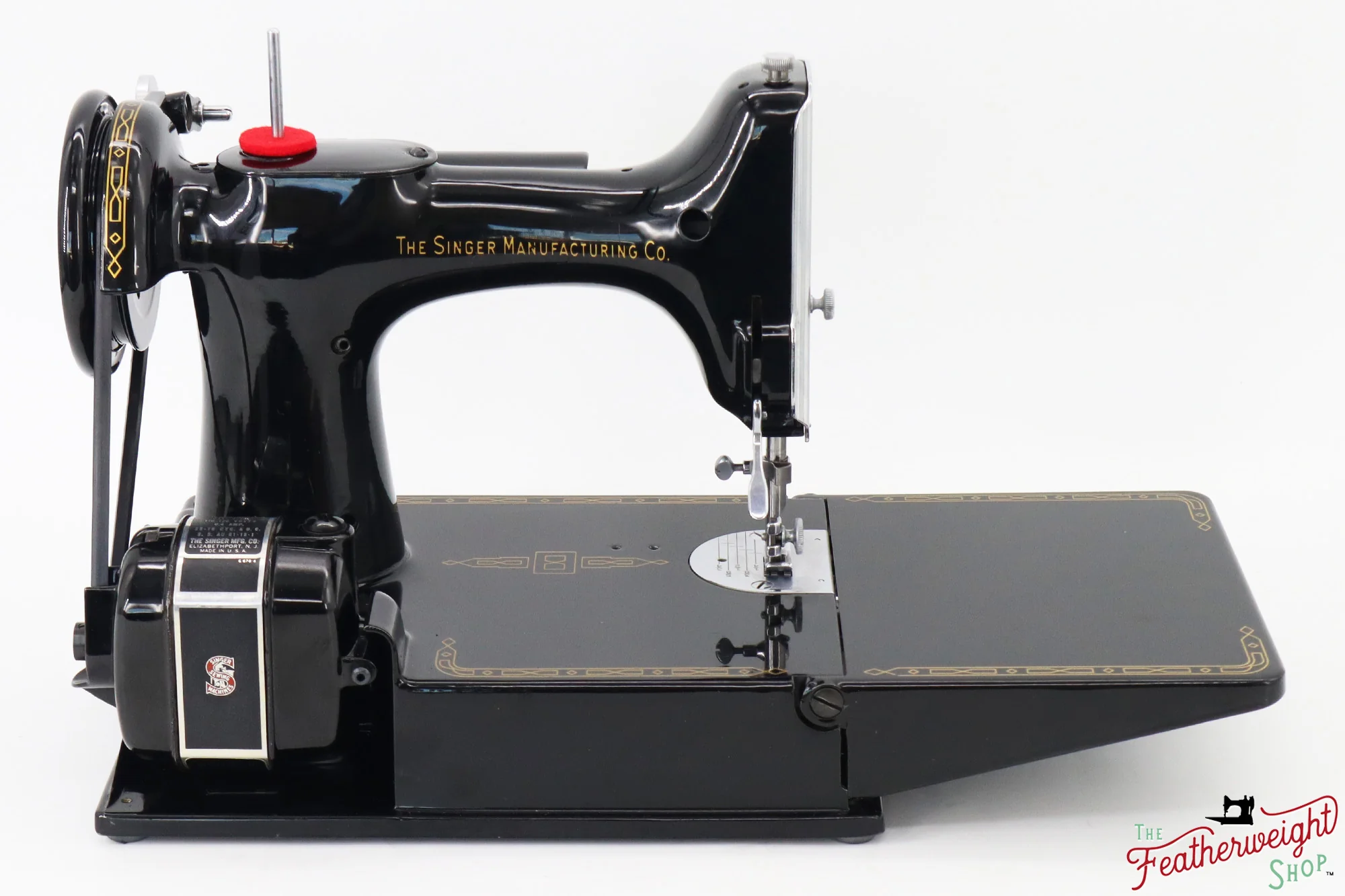 Singer Featherweight 221 Sewing Machine, AL909*** - 1955 - Image 6