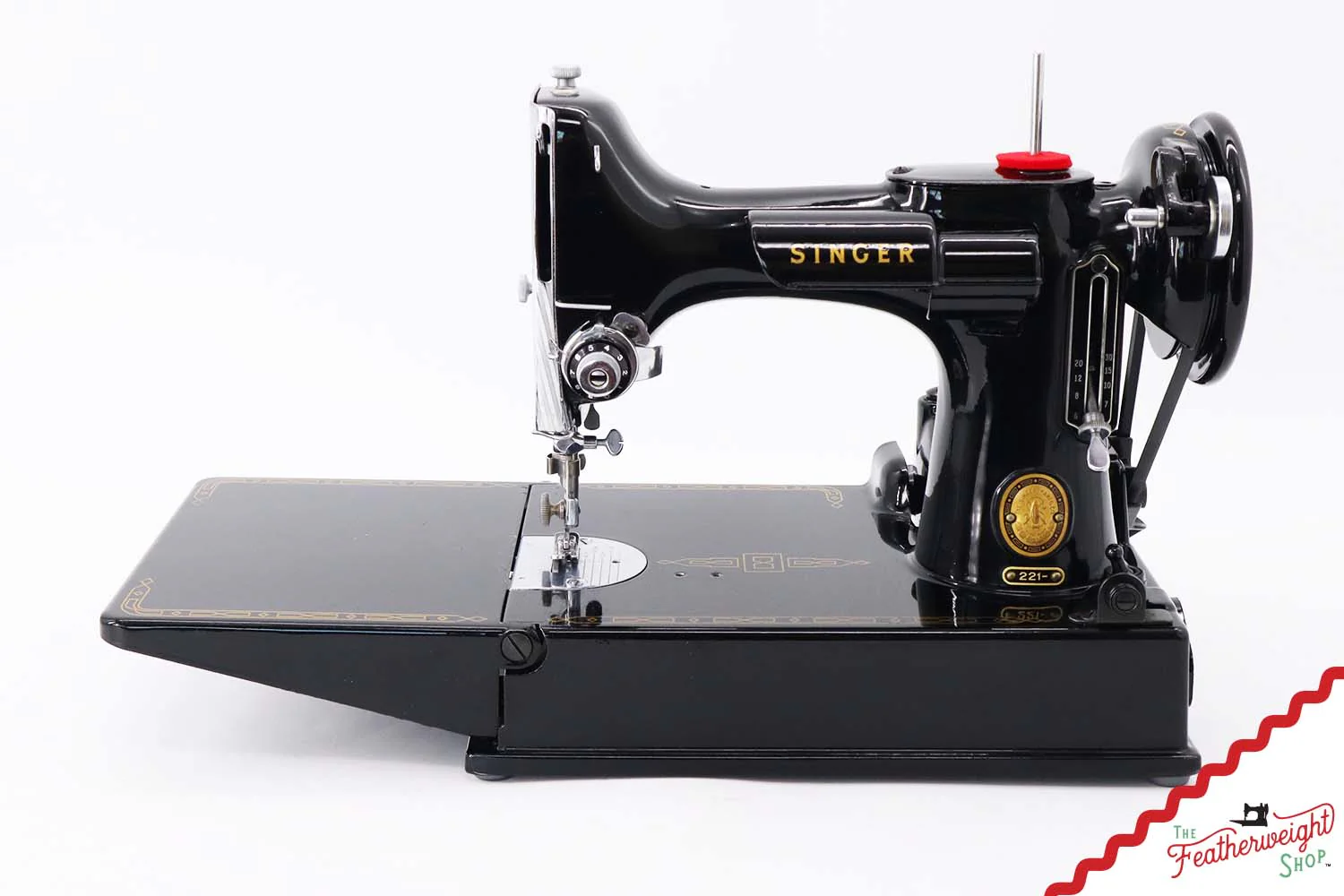 Singer Featherweight 221 Sewing Machine, AL9121** - Quilter's Special! - Image 2