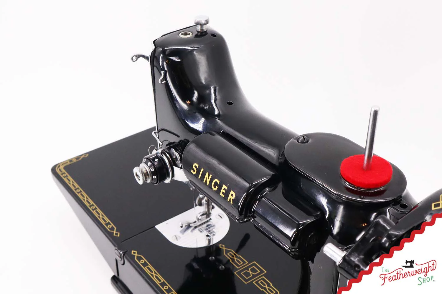 Singer Featherweight 221 Sewing Machine, AL937*** - 1955 - Image 11
