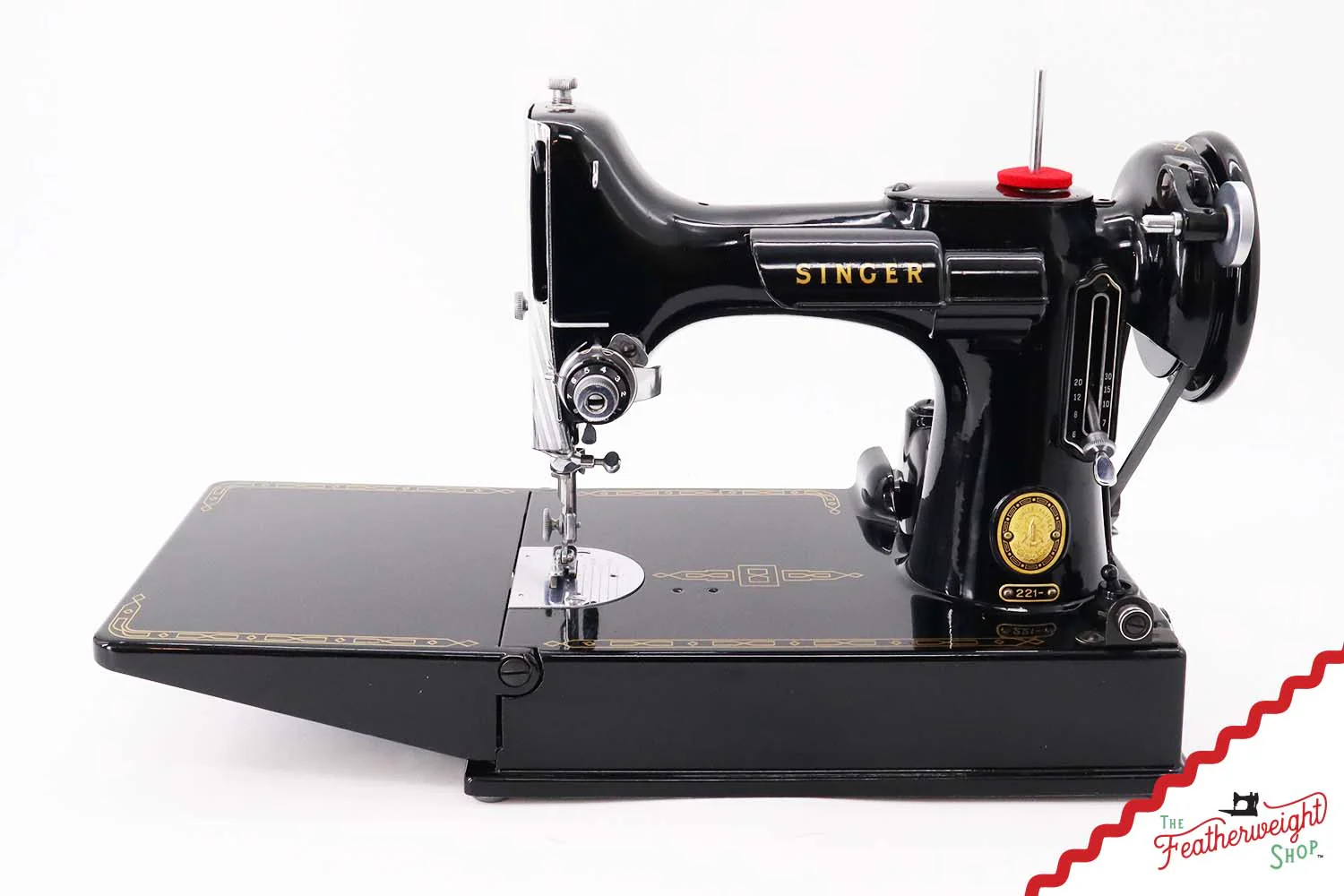 Singer Featherweight 221 Sewing Machine, AL937*** - 1955 - Image 2