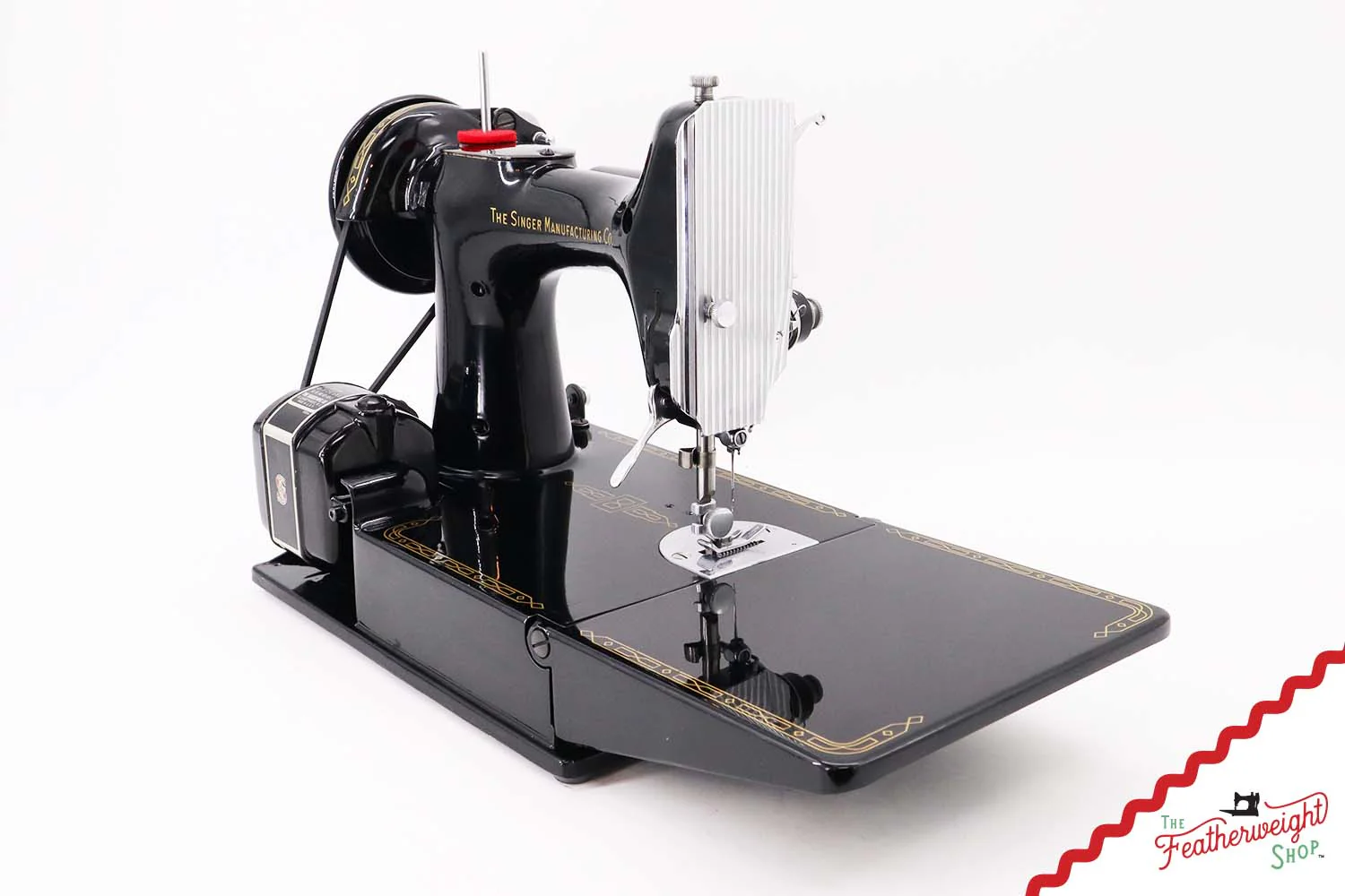 Singer Featherweight 221 Sewing Machine, AL937*** - 1955 - Image 4