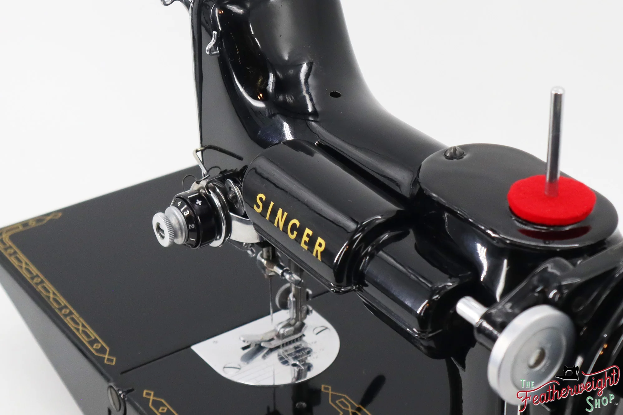 Singer Featherweight 221 Sewing Machine, AM164*** - 1955 - Image 13