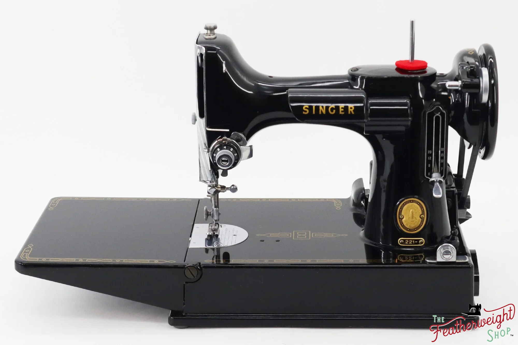 Singer Featherweight 221 Sewing Machine, AM164*** - 1955 - Image 2