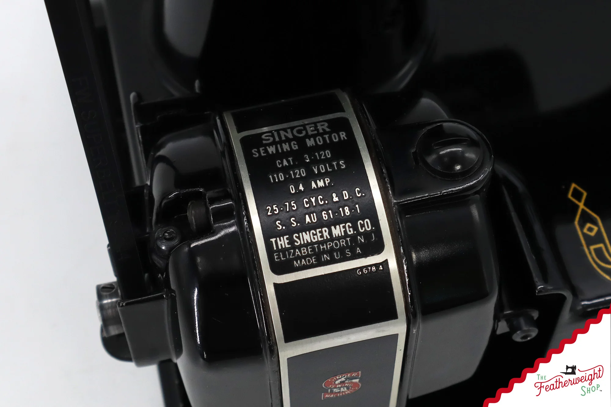 Singer Featherweight 221 Sewing Machine, AM167*** - 1955 - Image 16
