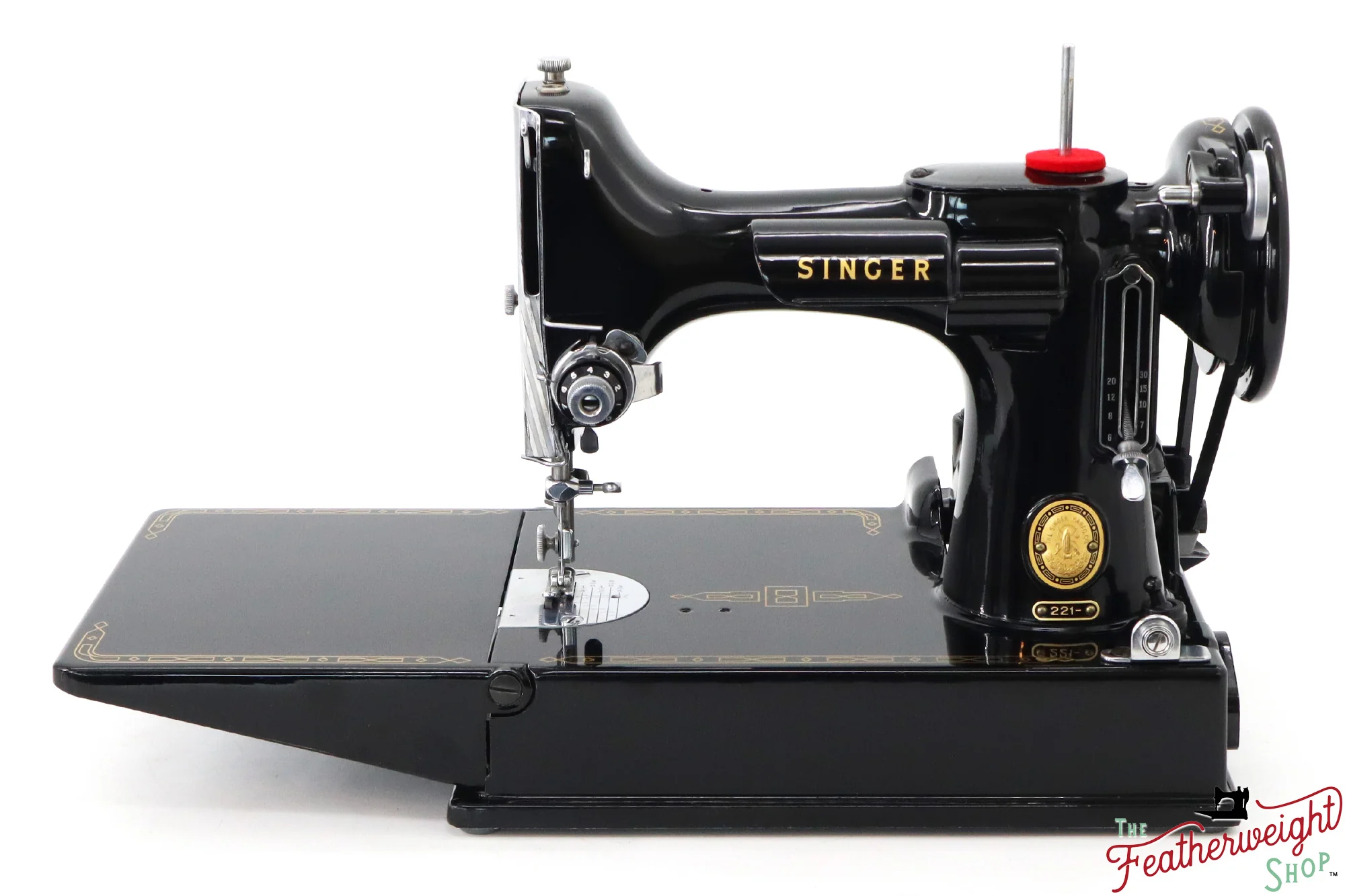 Singer Featherweight 221 Sewing Machine, AM171*** - 1955 - Image 2