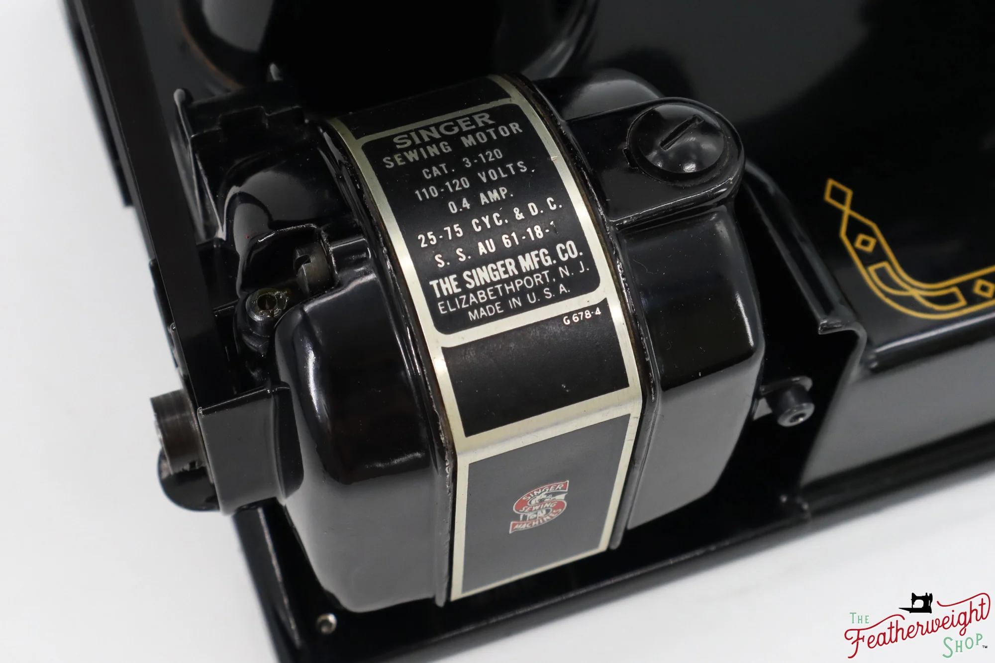Singer Featherweight 221 Sewing Machine, AM174*** - 1955 - Image 15