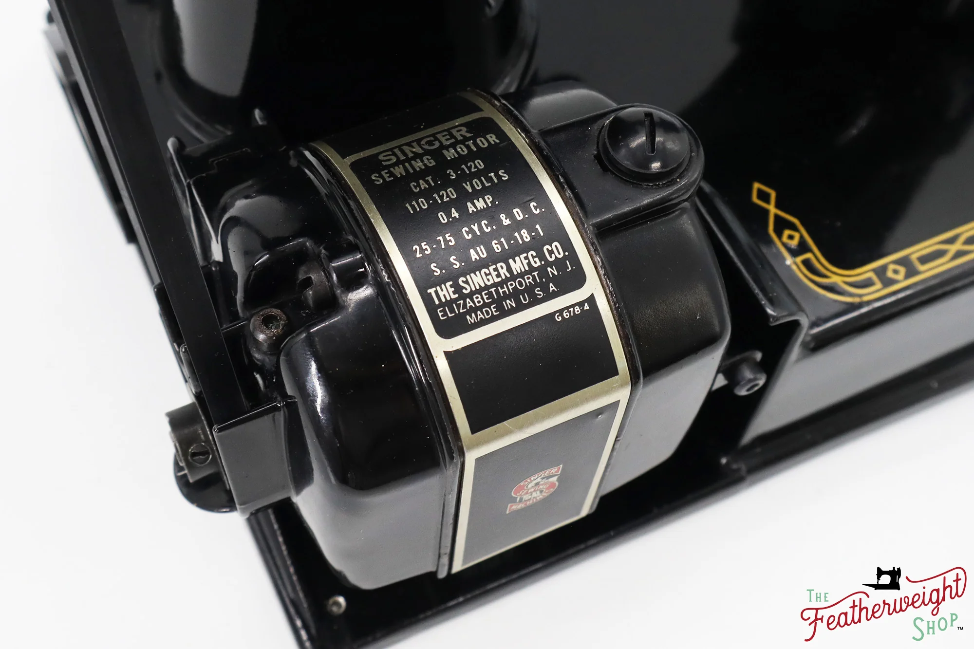 Singer Featherweight 221 Sewing Machine, AM185*** - 1955 - Image 17