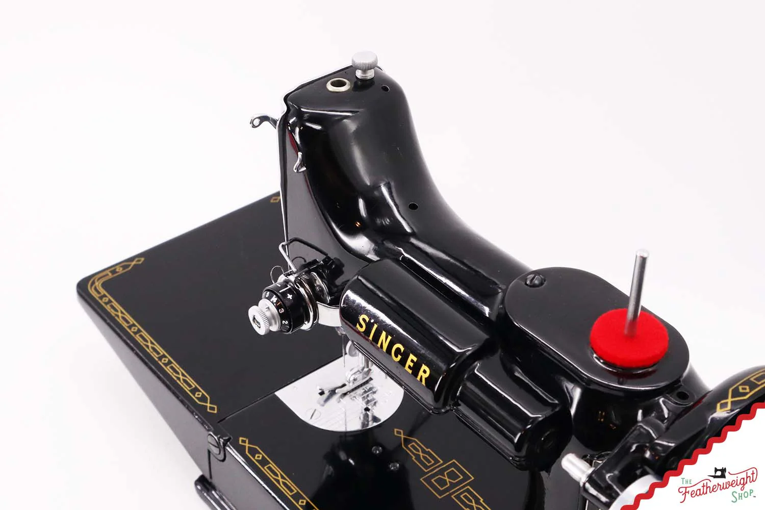 Singer Featherweight 221 Sewing Machine, AM369*** - 1956 - Image 14