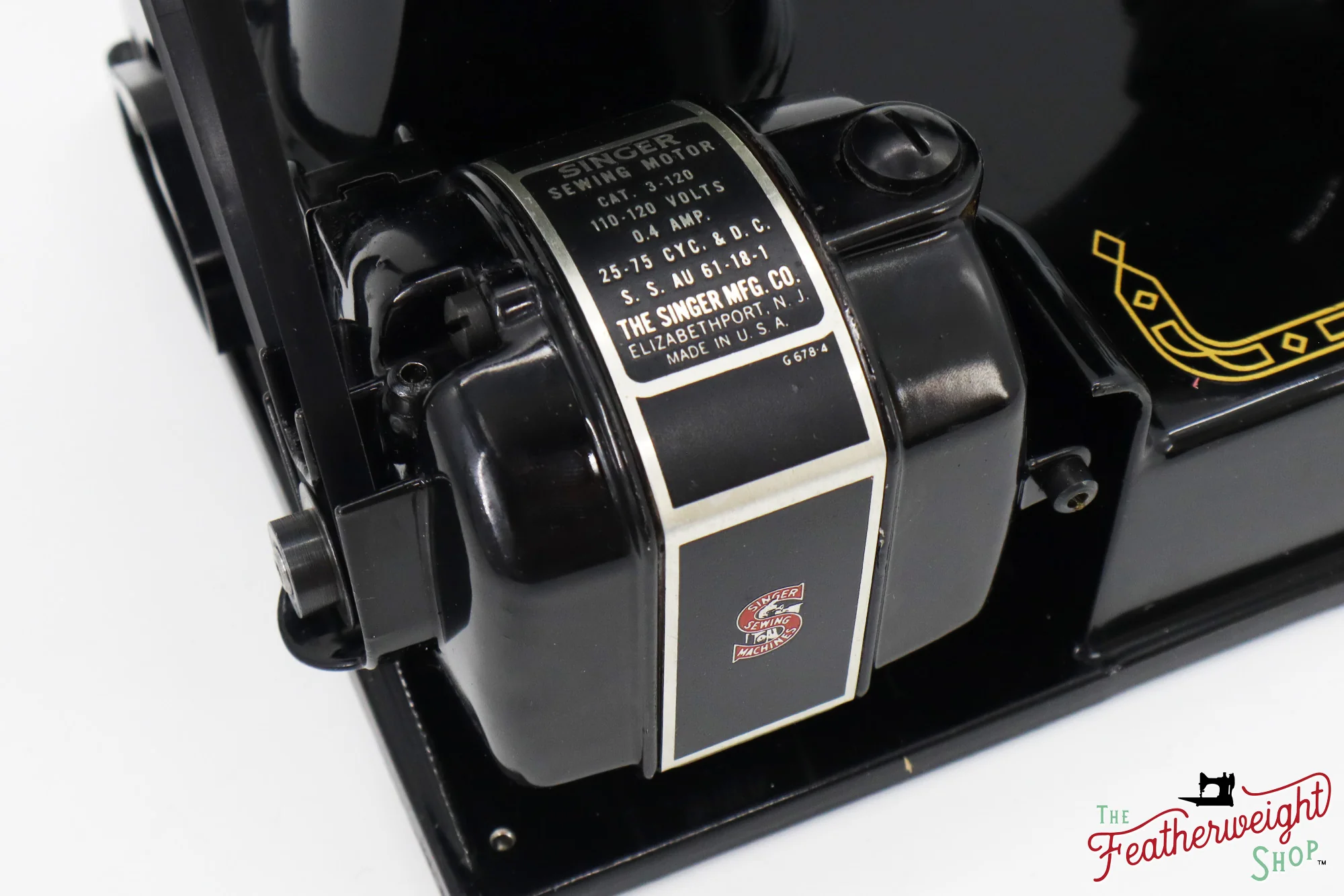 Singer Featherweight 221 Sewing Machine, AM380*** - 1956 - Image 15