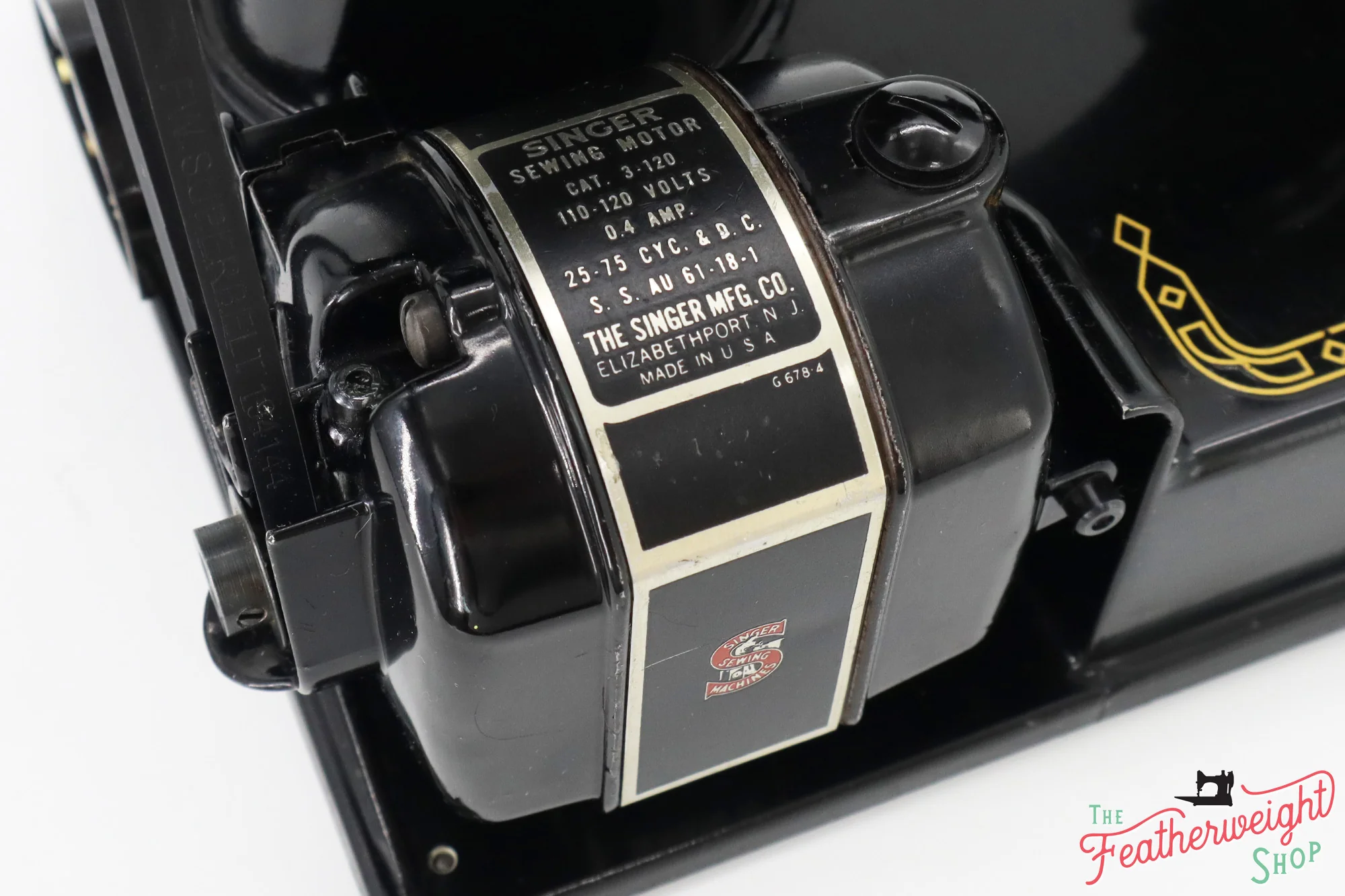 Singer Featherweight 221 Sewing Machine, AM386*** - Image 18