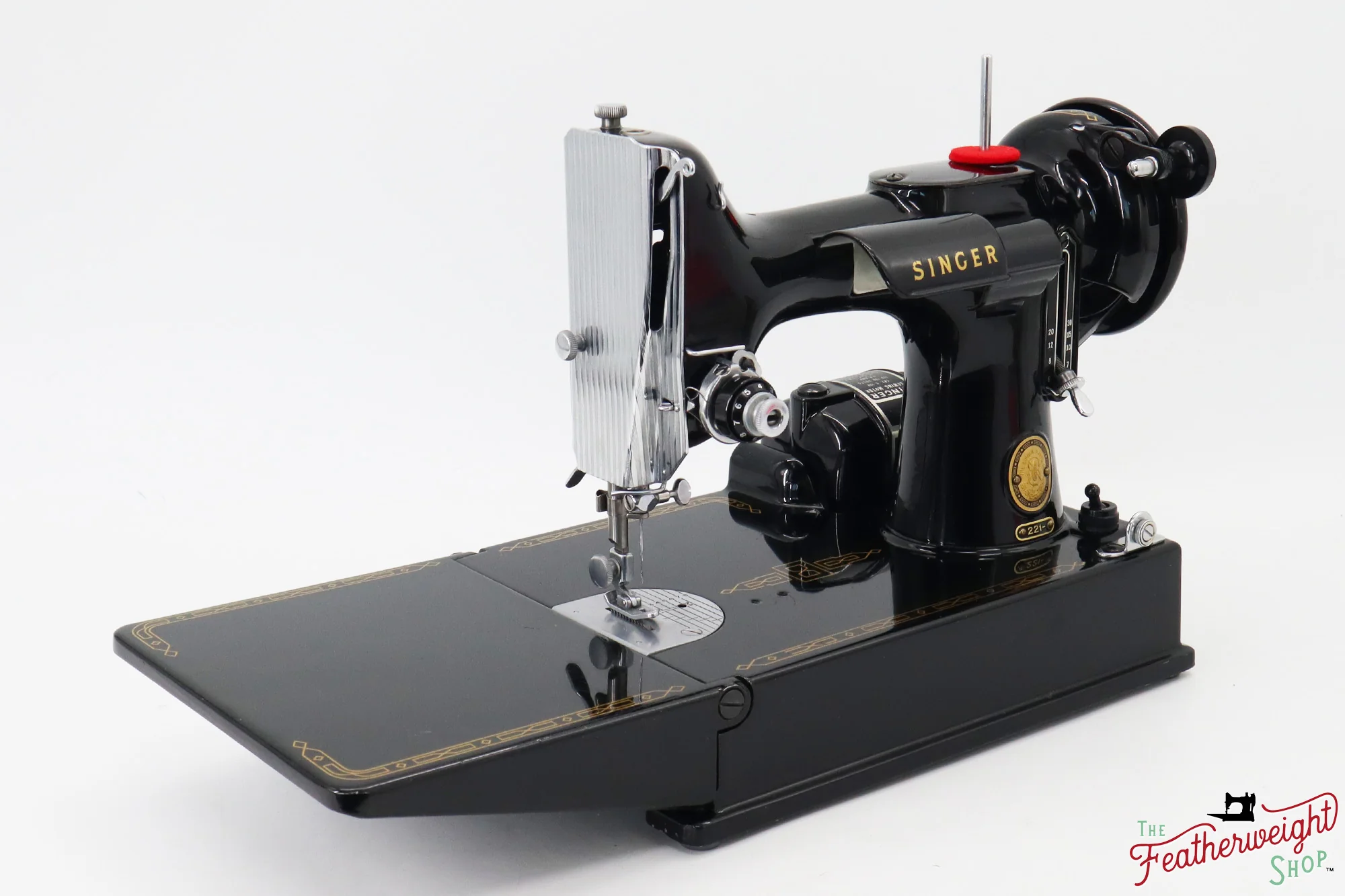 Singer Featherweight 221 Sewing Machine, AM405*** - 1956 - Image 3