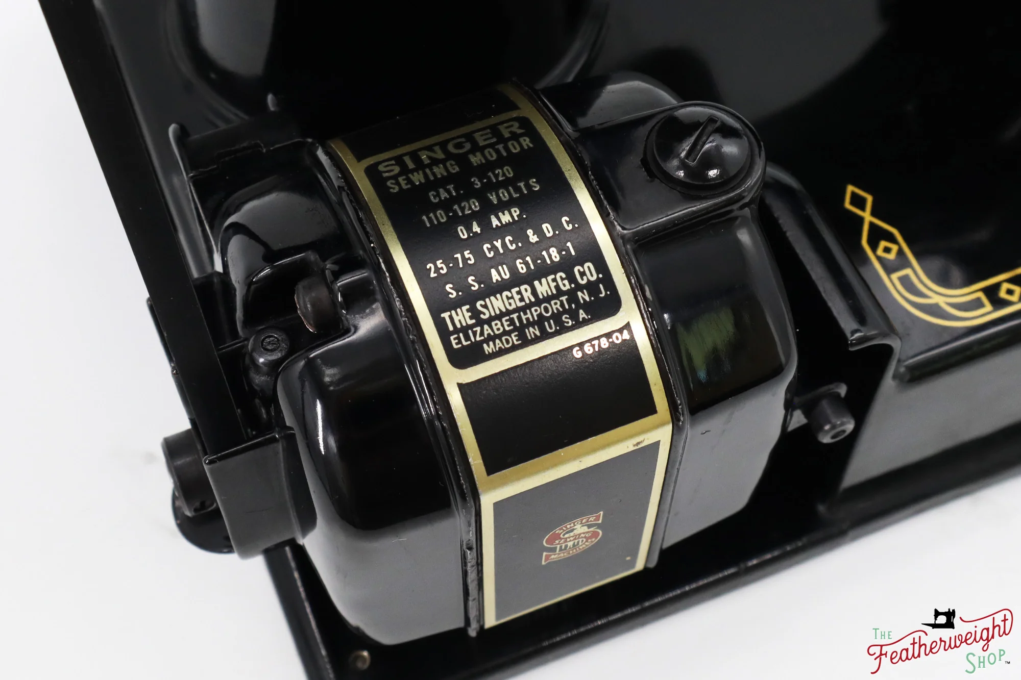 Singer Featherweight 221 Sewing Machine, AM673*** - 1957 - Image 16
