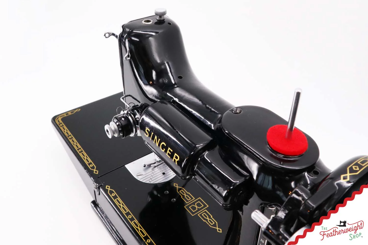 Singer Featherweight 221 Sewing Machine, AM695*** - 1957 - Image 14