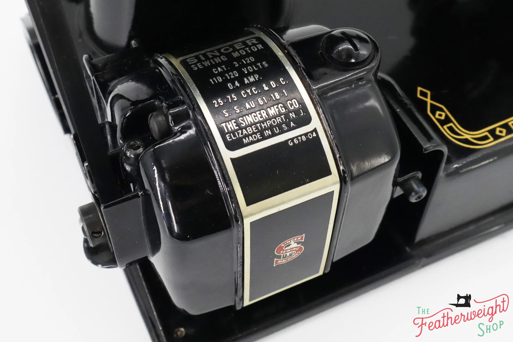 Singer Featherweight 221 Sewing Machine, AM777*** - Image 18
