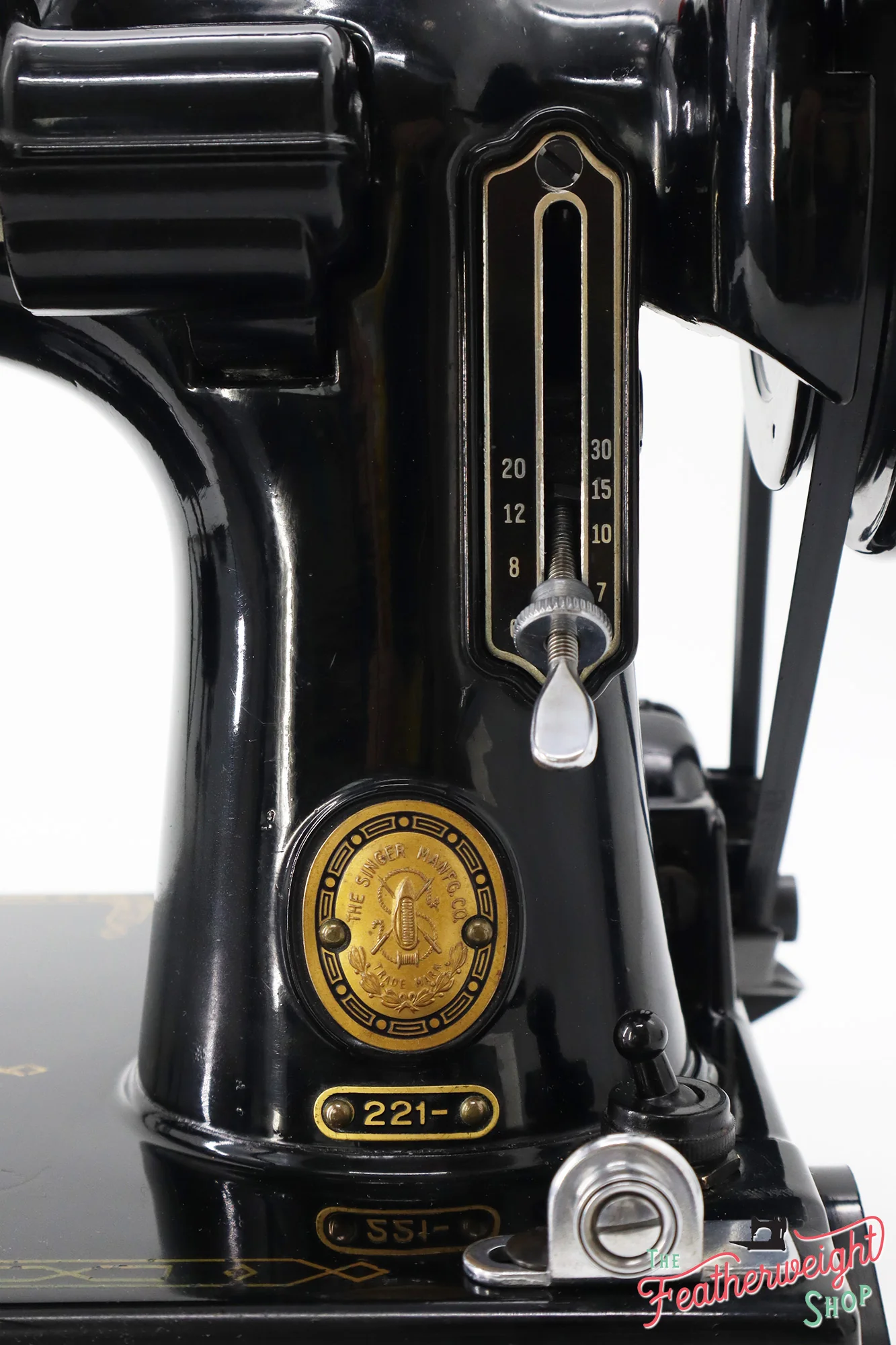Singer Featherweight 221 Sewing Machine, AM783*** - Image 15