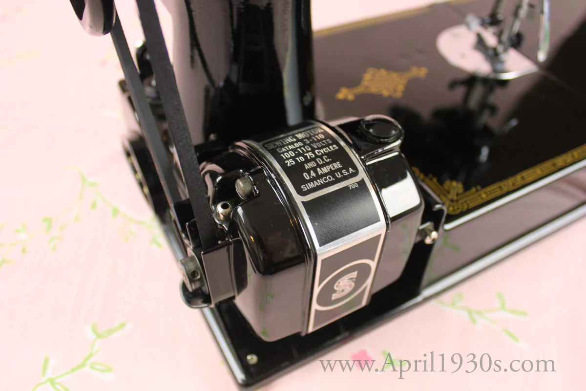 Singer Featherweight 221 Sewing Machine, BLACKSIDE AG004*** (SOLD) - Image 12