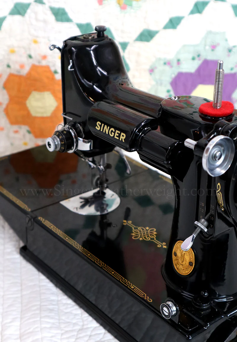 Singer Featherweight 221 Sewing Machine, Rare BLACKSIDE AG012*** - Image 16