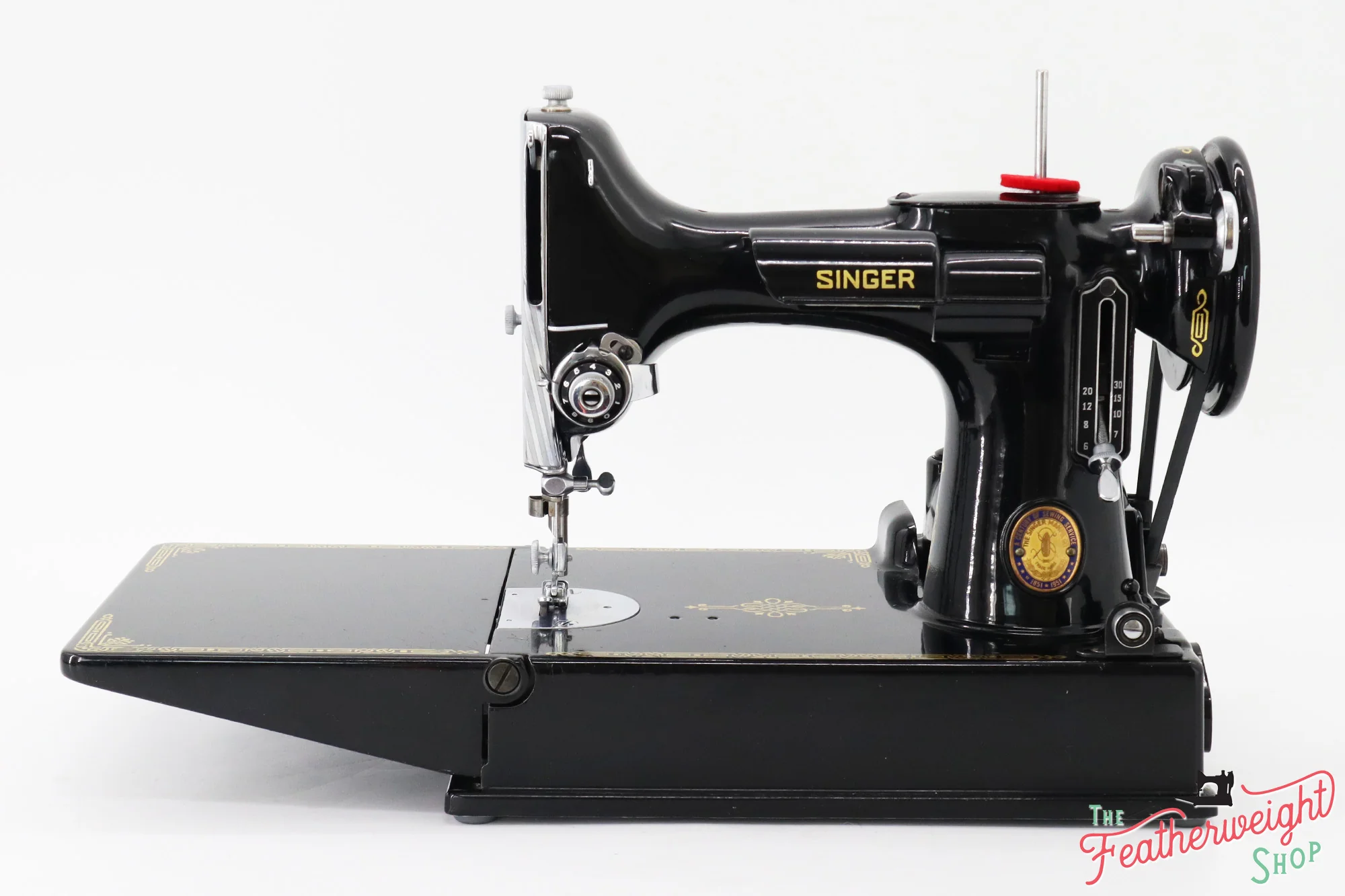 Singer Featherweight 221 Sewing Machine, Centennial: AJ629*** - Image 3