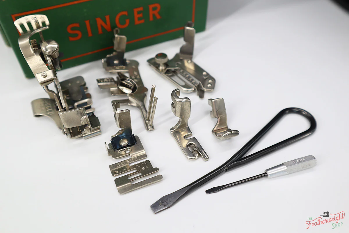 Singer Featherweight 221 Sewing Machine, Centennial: AJ788*** - Image 17