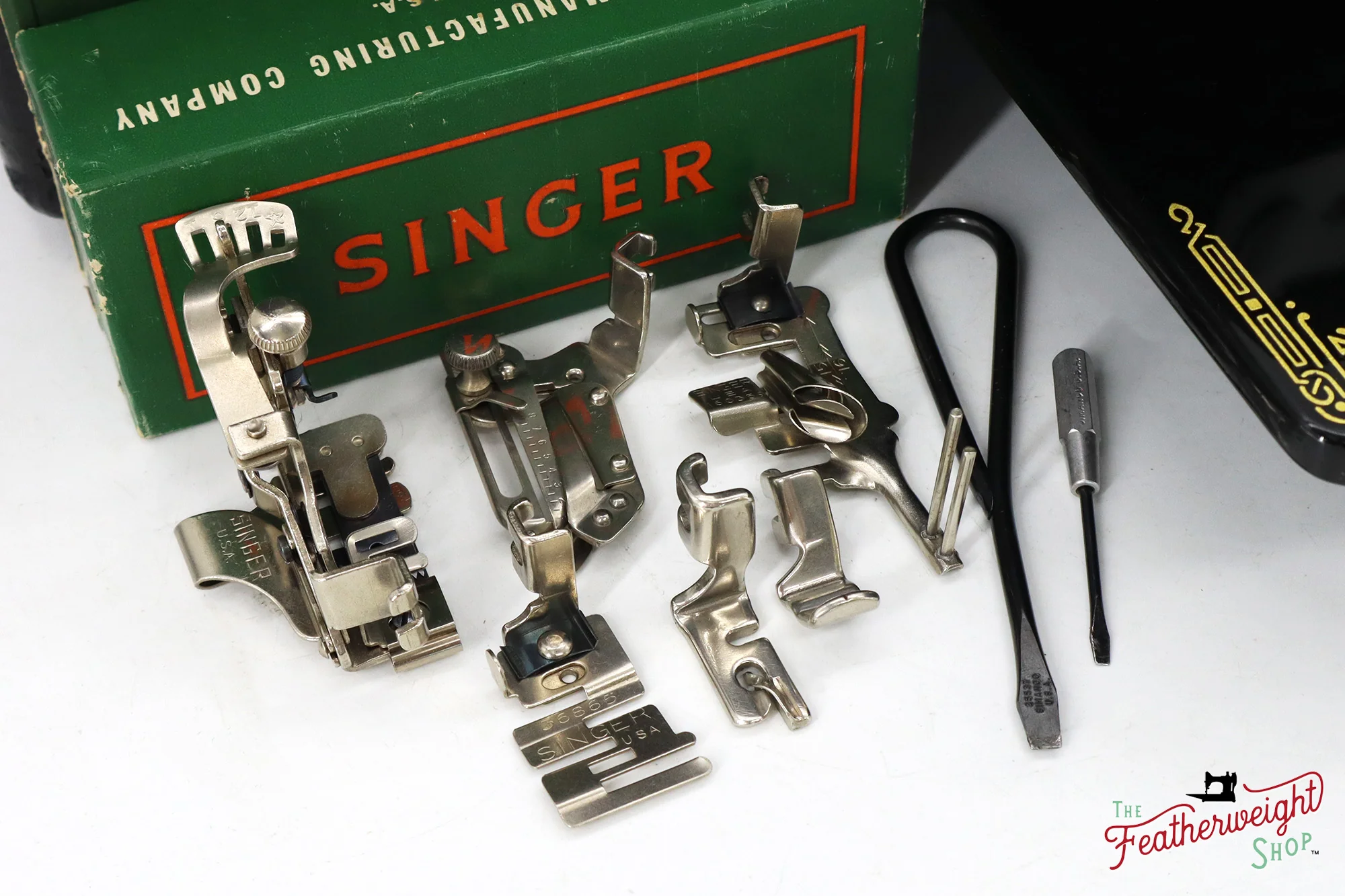 Singer Featherweight 221 Sewing Machine, Centennial: AK394*** - Image 17