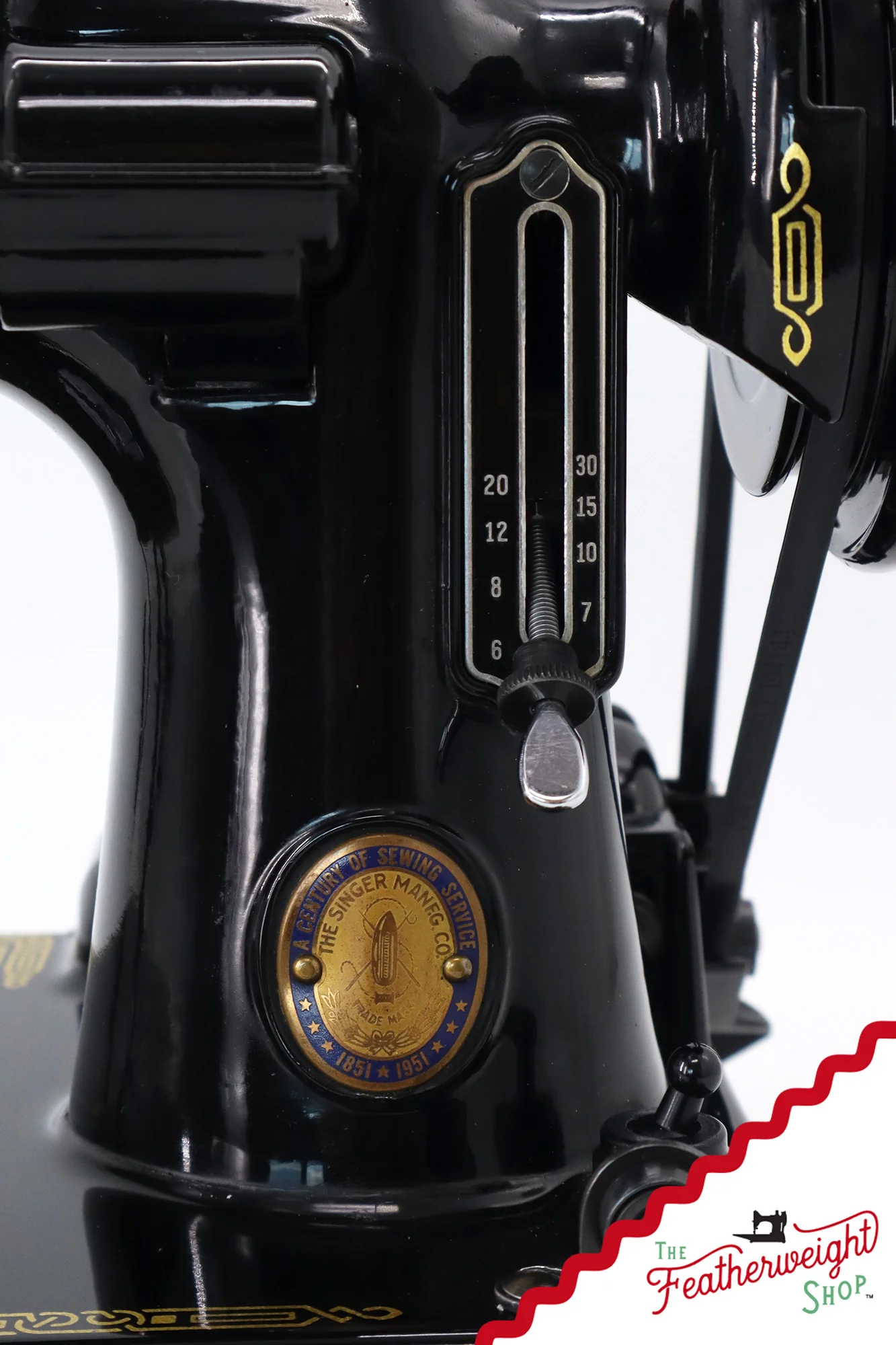 Singer Featherweight 221 Sewing Machine, Centennial: AK5851** - Image 15