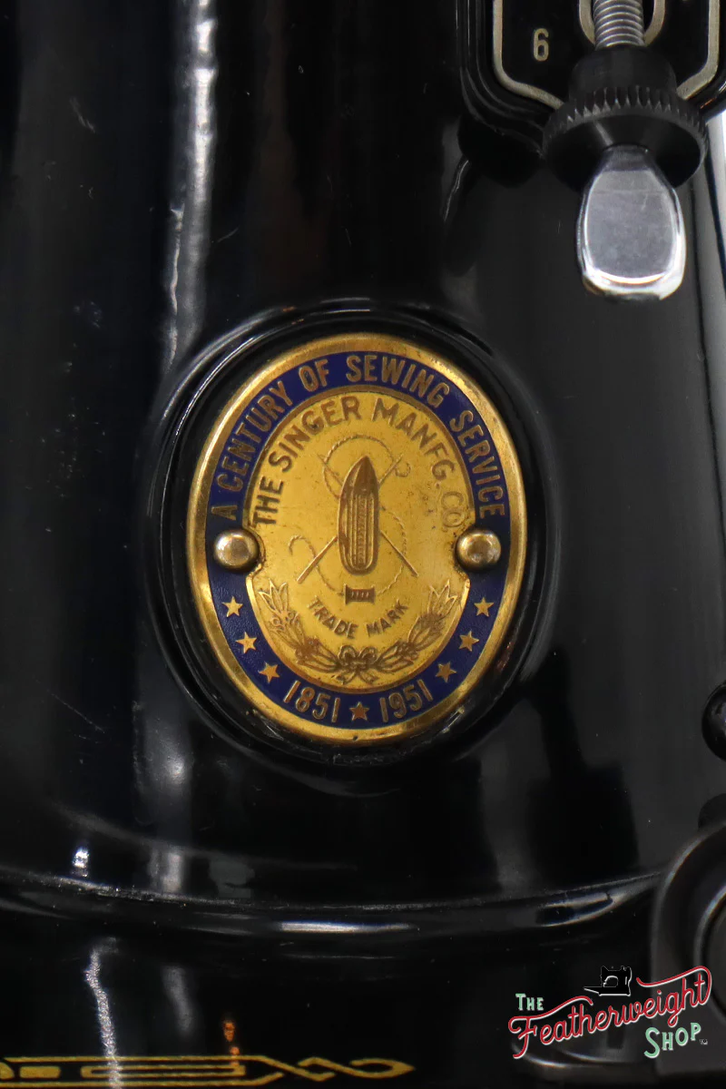 Singer Featherweight 221 Sewing Machine, Centennial: AK606*** - Image 2