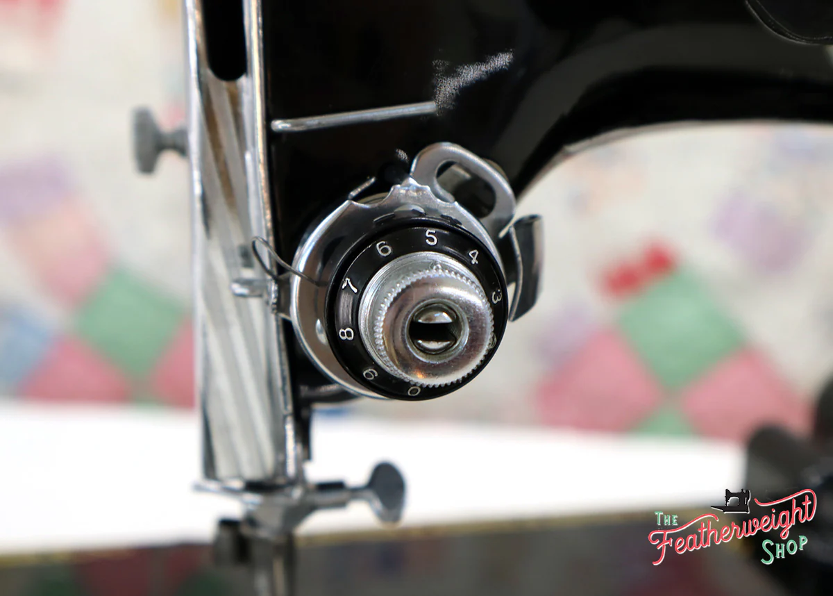Singer Featherweight 221 Sewing Machine, RED "S" ES242*** - Image 18