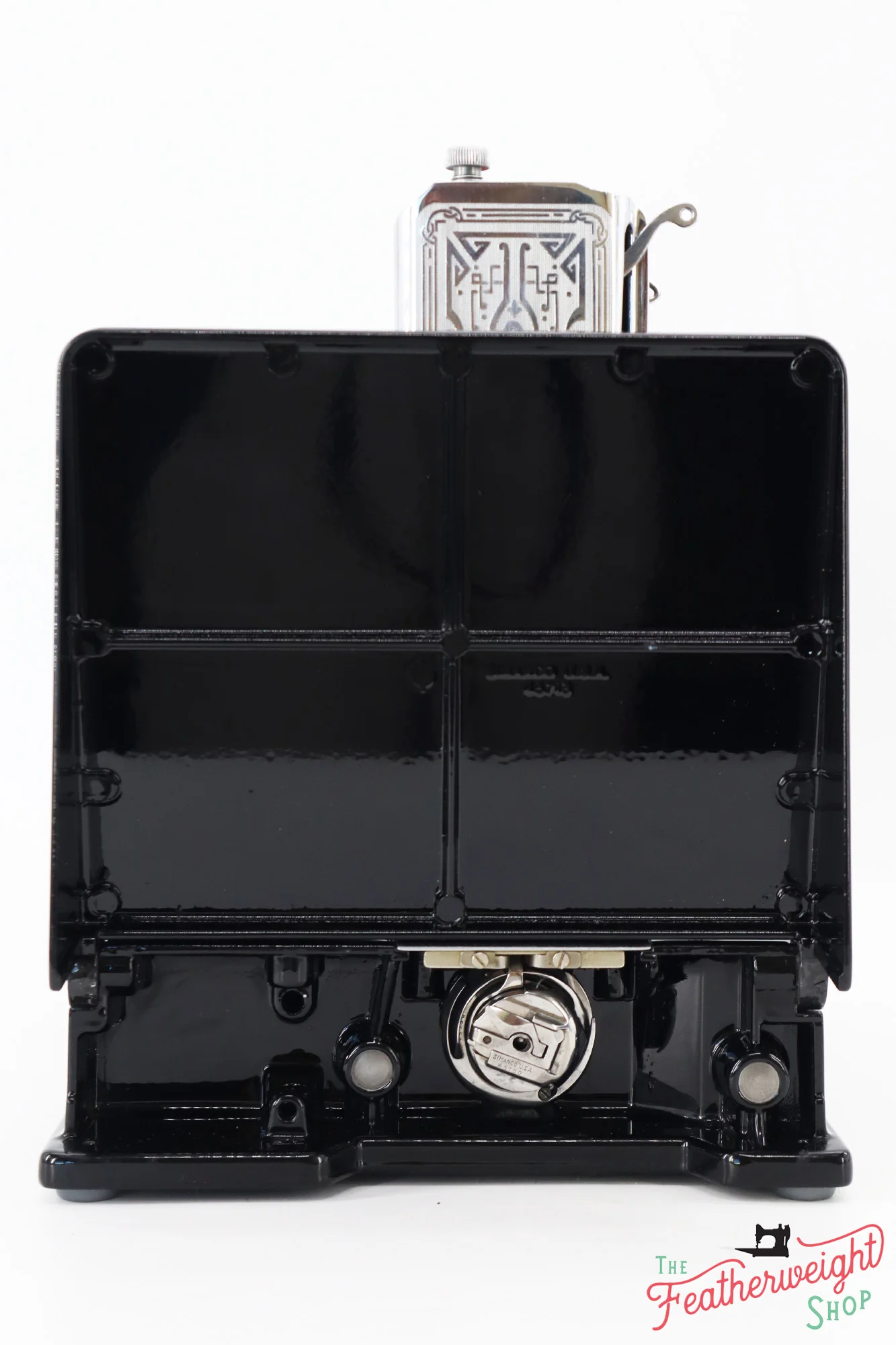 Singer Featherweight 221 Sewing machine, "First-Run" 1933 AD5430** - Fully Restored in Gloss Black - Image 4