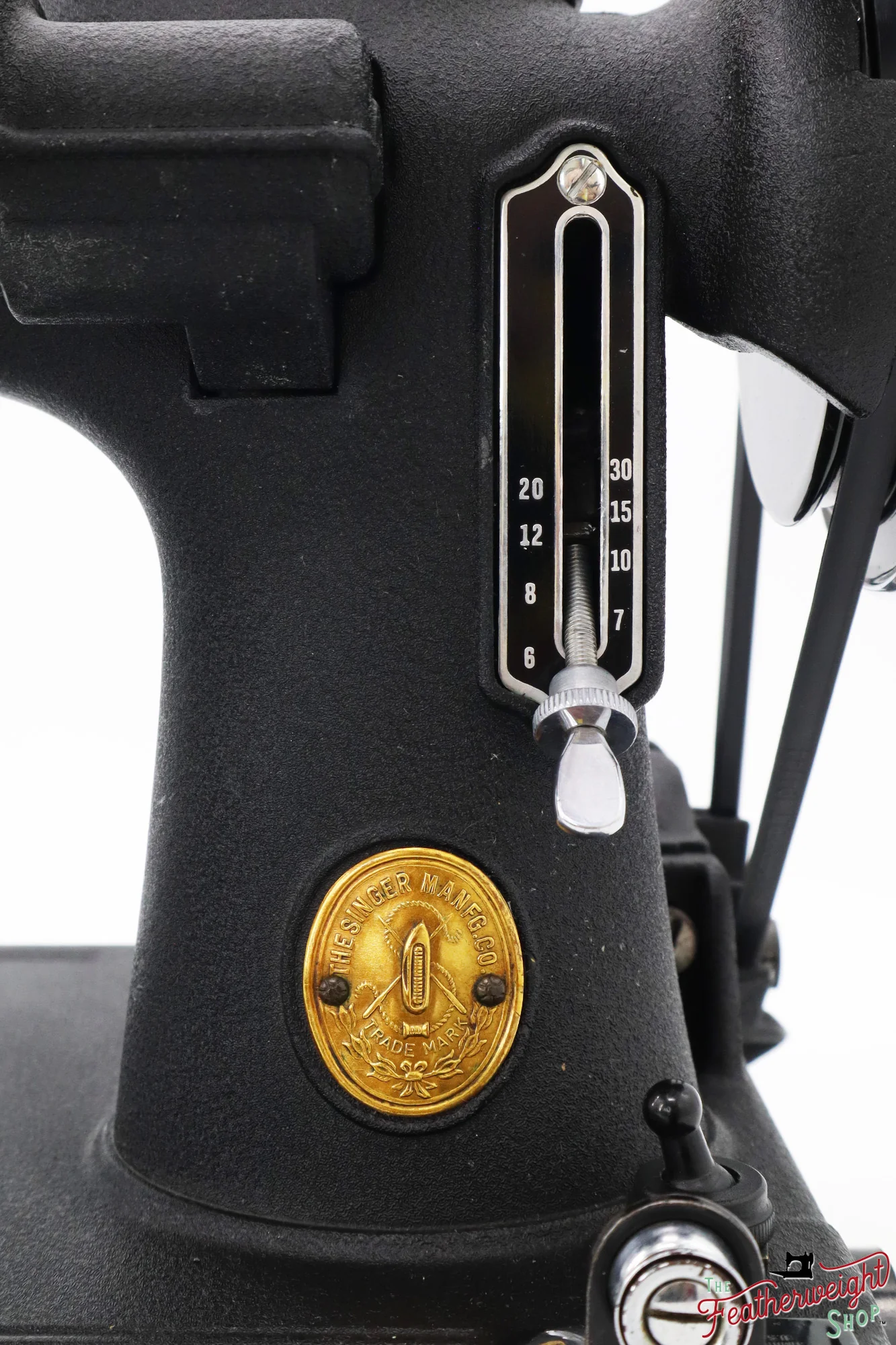 Singer Featherweight 221 Sewing Machine, Rare - WRINKLE AF387*** - Image 15