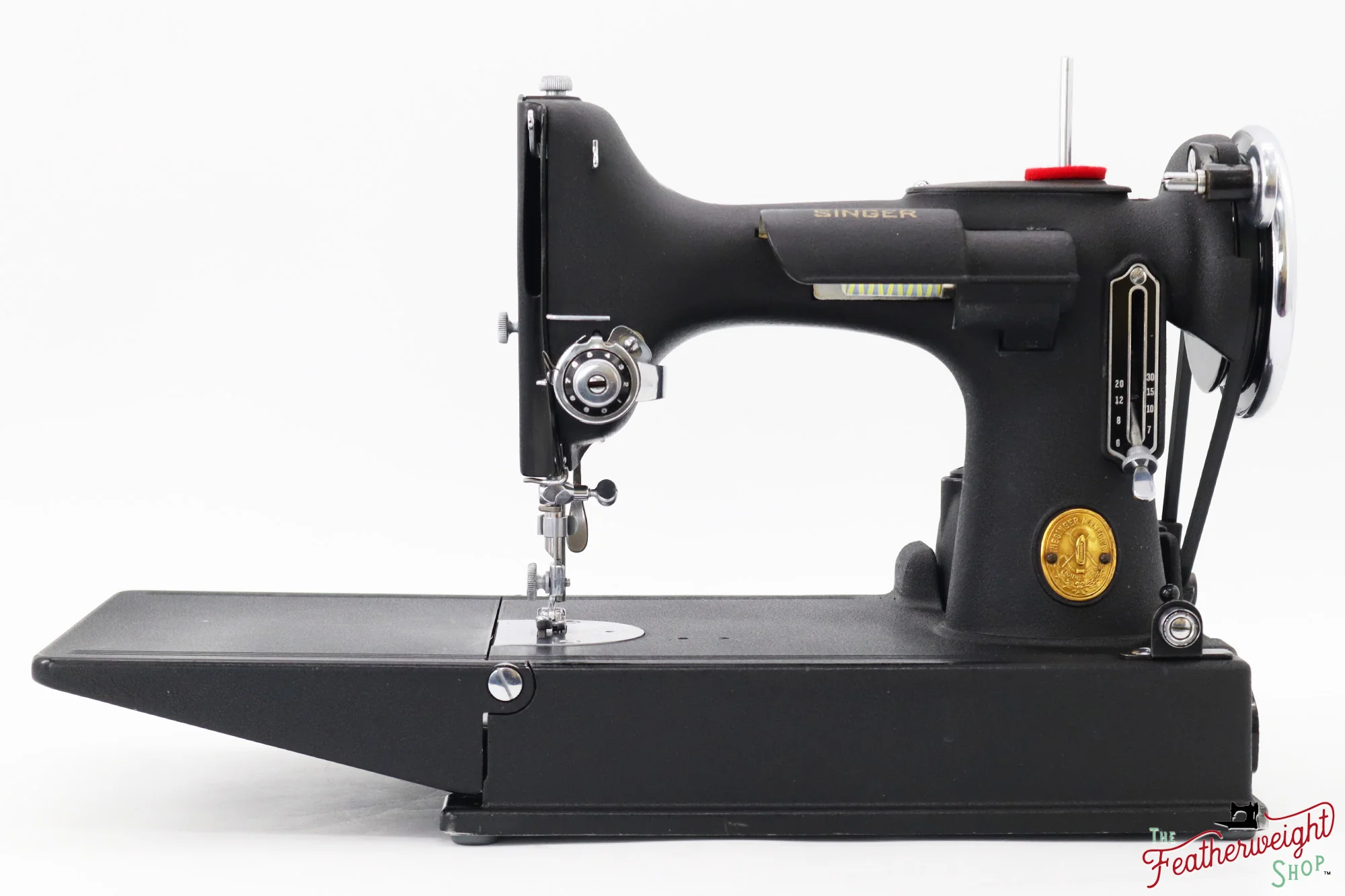 Singer Featherweight 221 Sewing Machine, Rare - WRINKLE AF387*** - Image 4