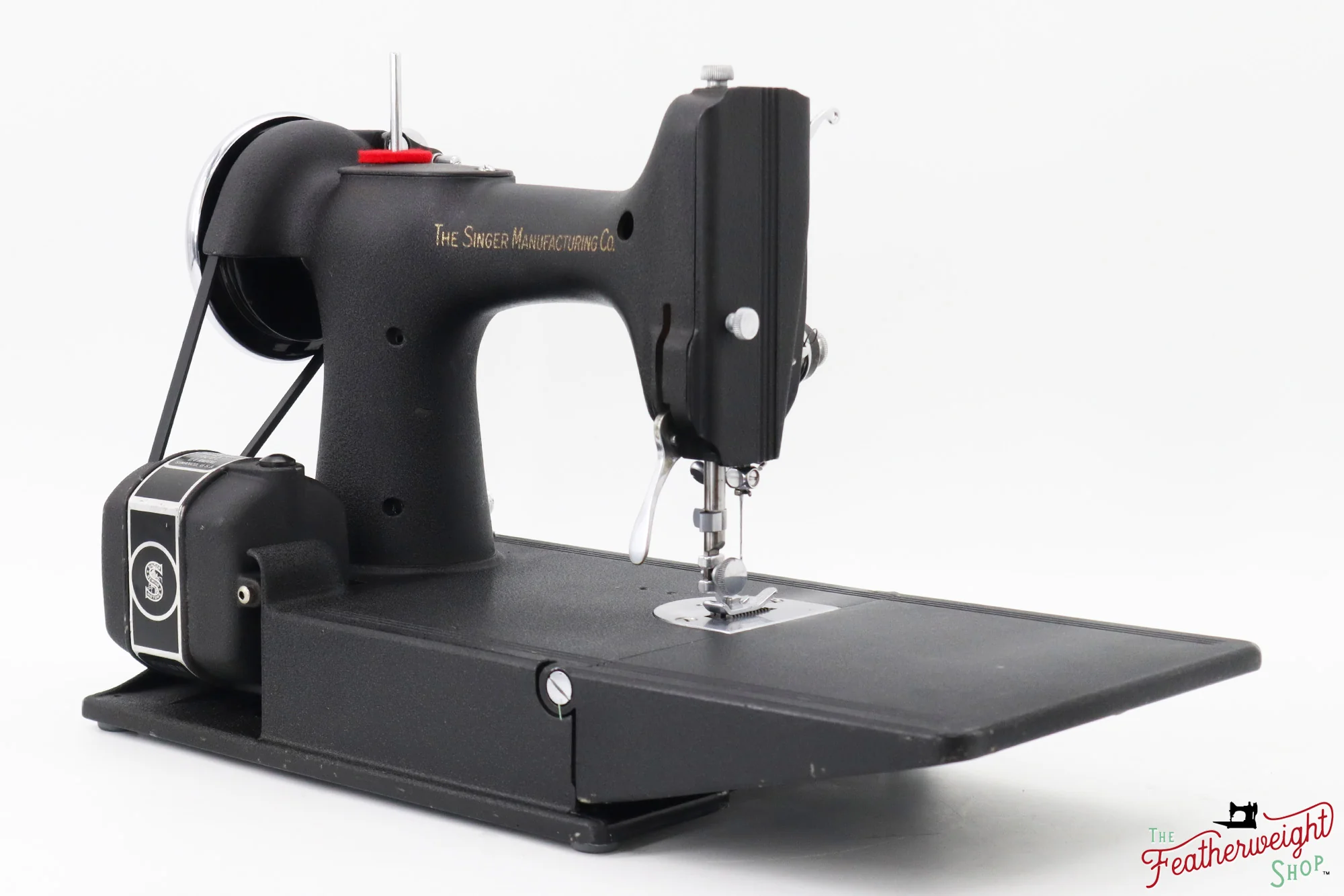 Singer Featherweight 221 Sewing Machine, Rare - WRINKLE AF387*** - Image 7