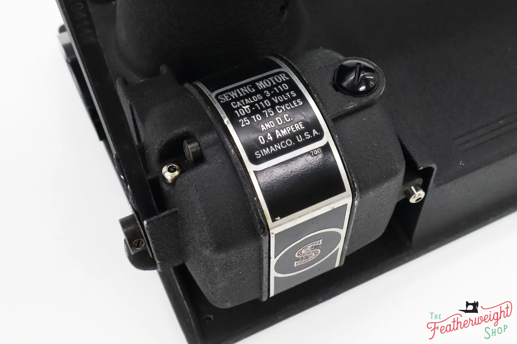 Singer Featherweight 221 Sewing Machine, Rare - WRINKLE AF5892** - Image 16
