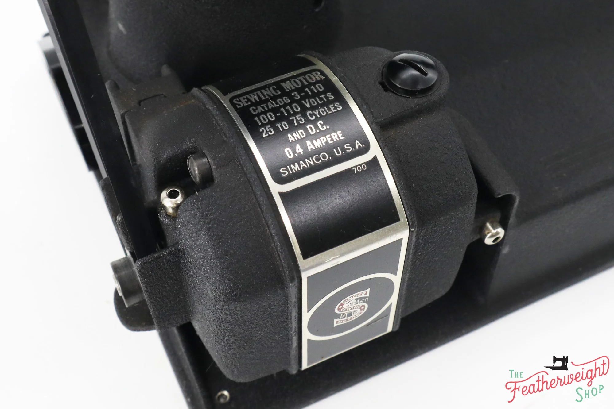 Singer Featherweight 221 Sewing Machine, Rare - WRINKLE AF5893** - Image 16