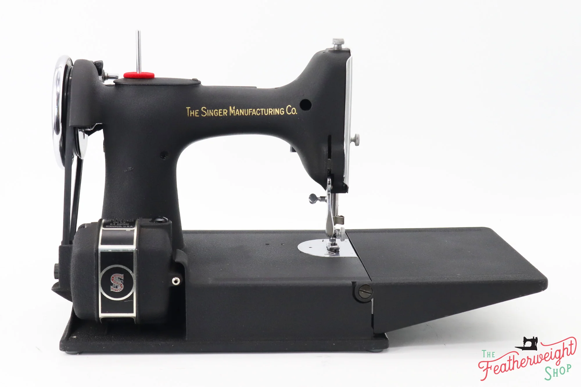 Singer Featherweight 221 Sewing Machine, Rare - WRINKLE AF5893** - Image 6