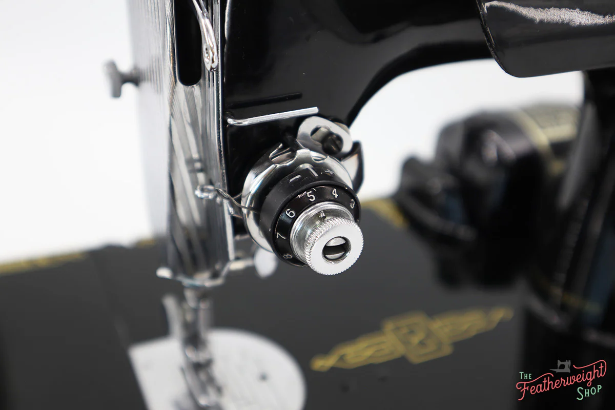 Singer Featherweight 221 Sewing Machine, RED "S" ES243*** - Image 14