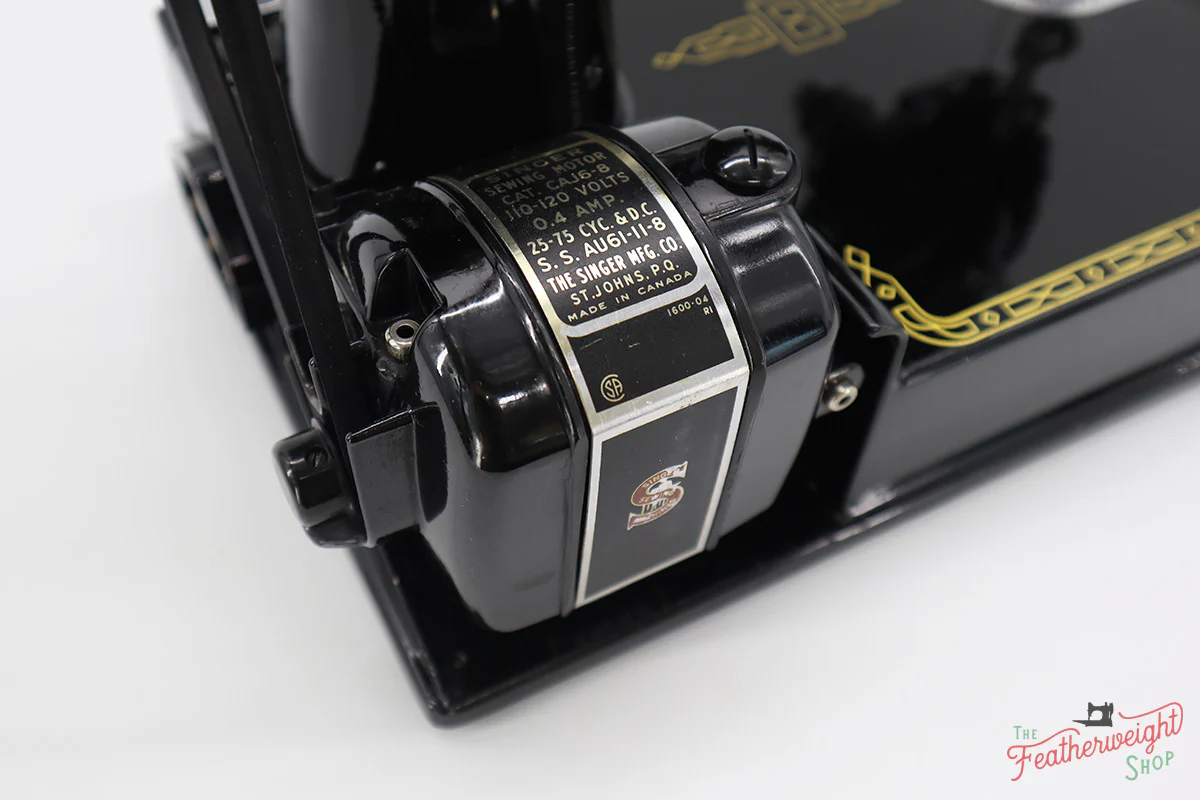 Singer Featherweight 221 Sewing Machine, RED "S" ES243*** - Image 20