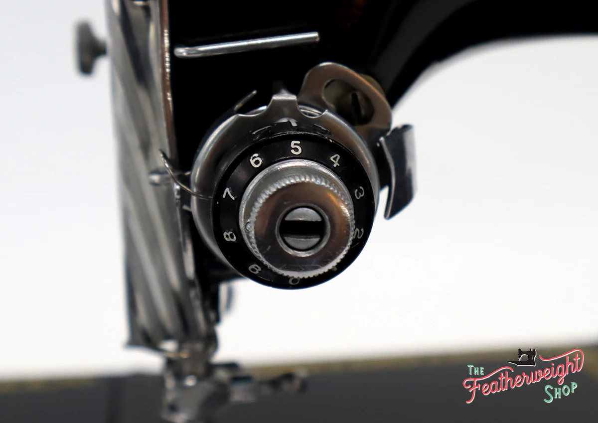 Singer Featherweight 221K Sewing Machine, RED "S" ES249*** - Image 21