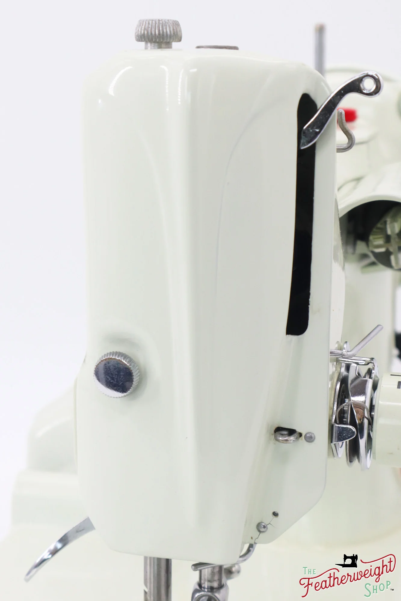 Singer Featherweight 221 Sewing Machine, WHITE - EV896*** - Image 14