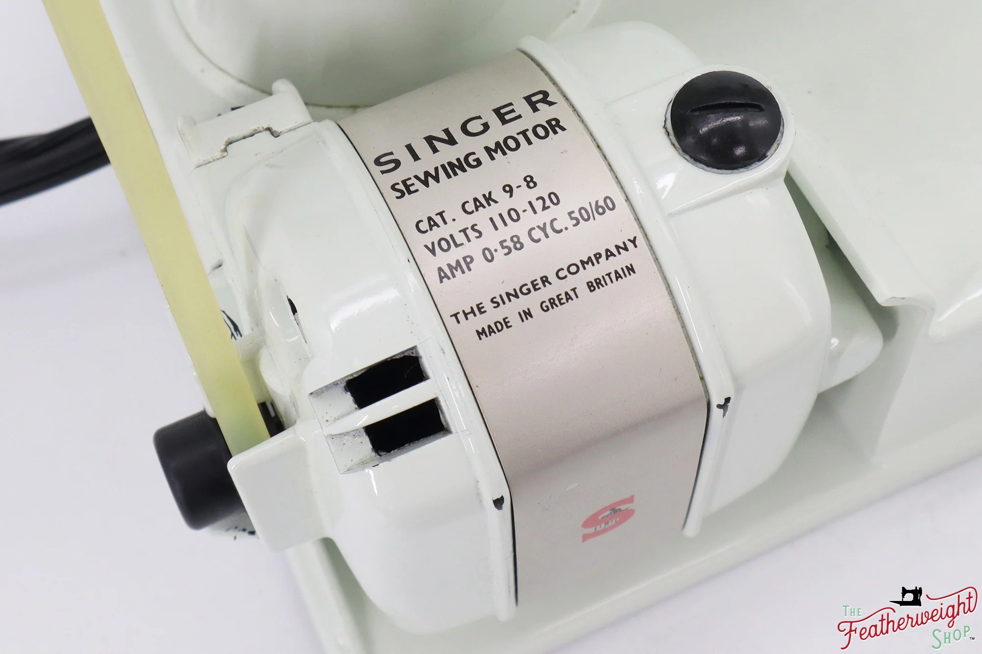 Singer Featherweight 221 Sewing Machine, WHITE - EV978*** - Image 19