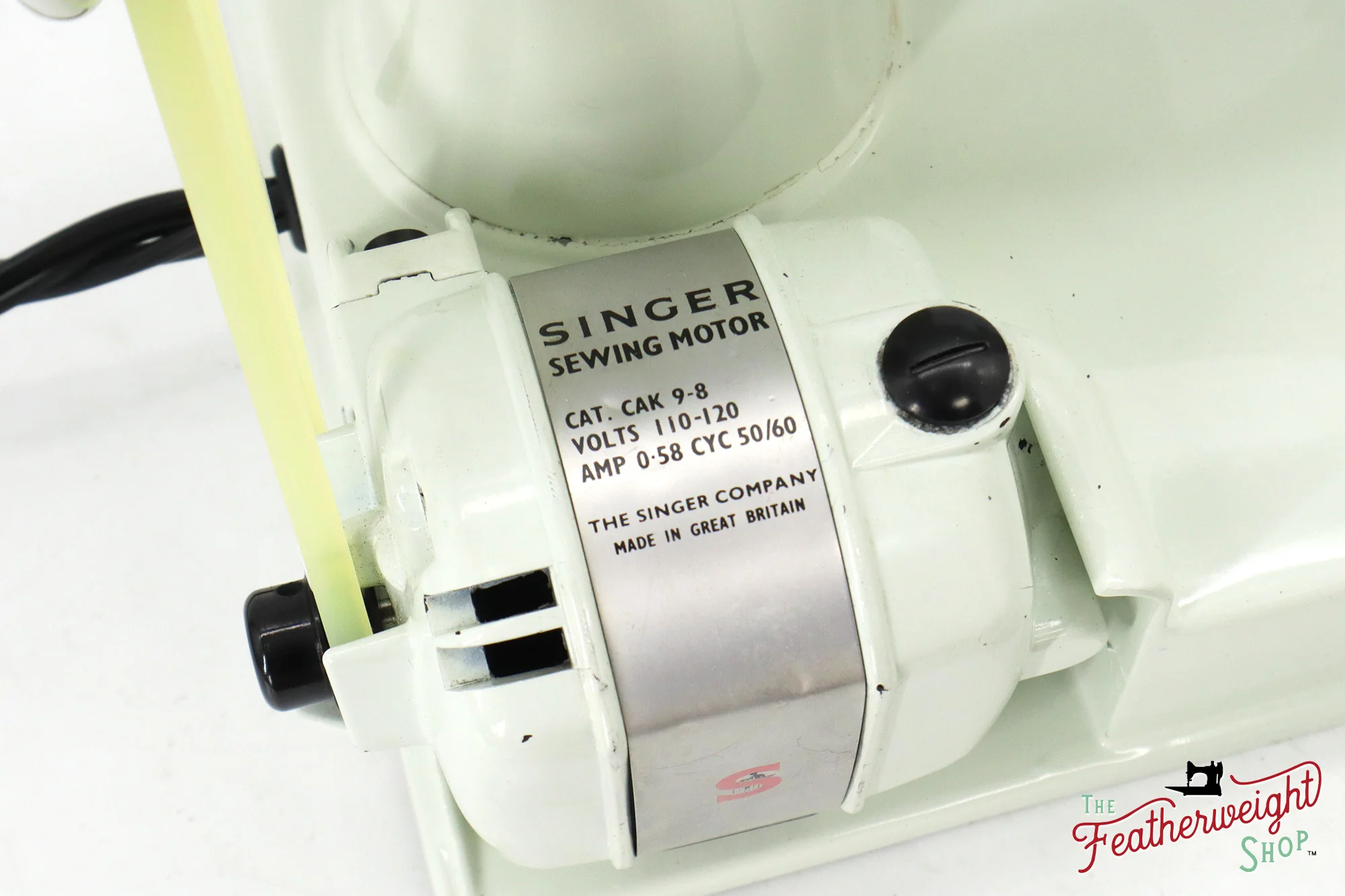 Singer Featherweight 221K Sewing Machine, WHITE - EV99384* - Image 17