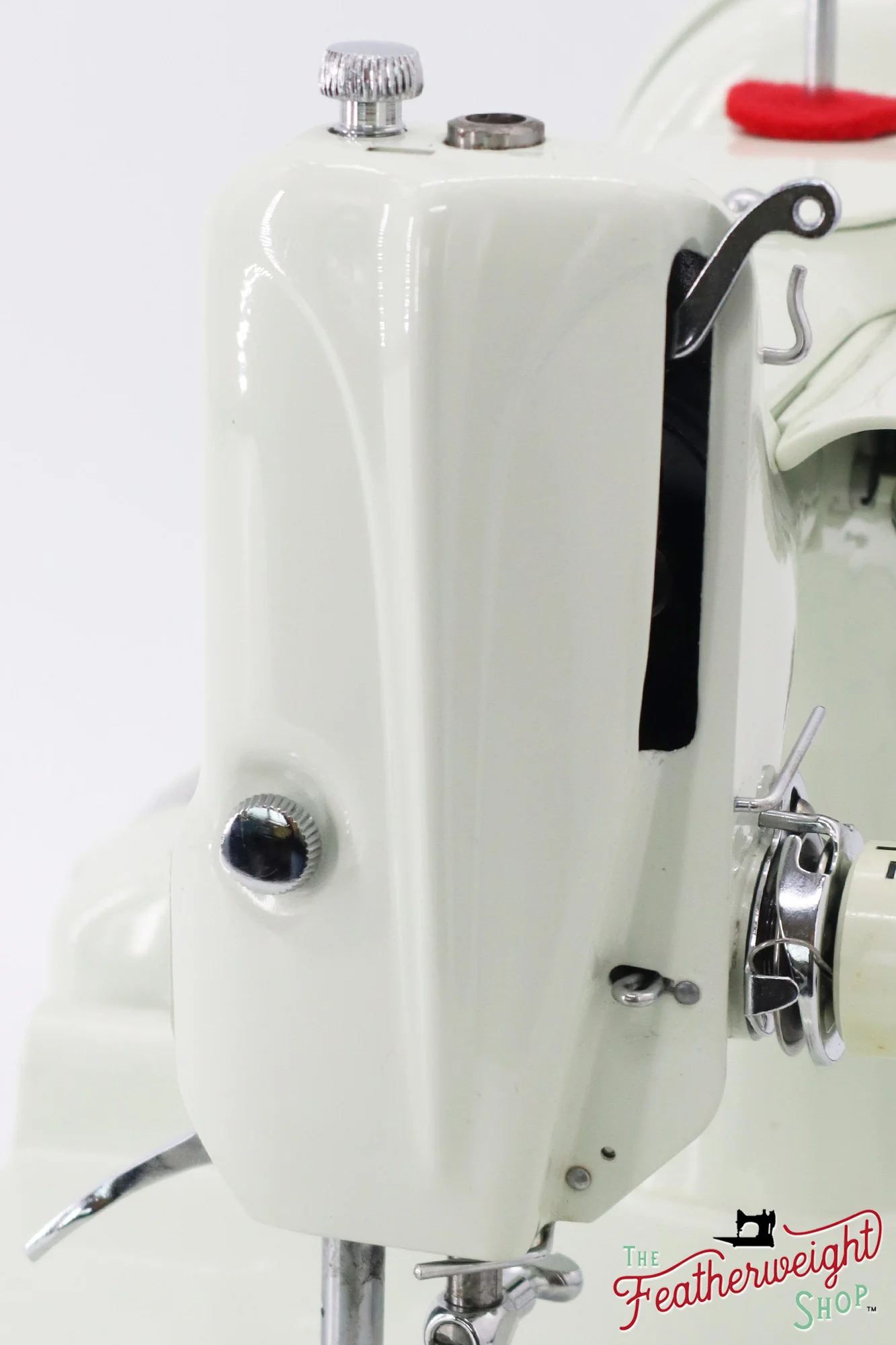 Singer Featherweight 221 Sewing Machine, WHITE - EY995*** - Image 15