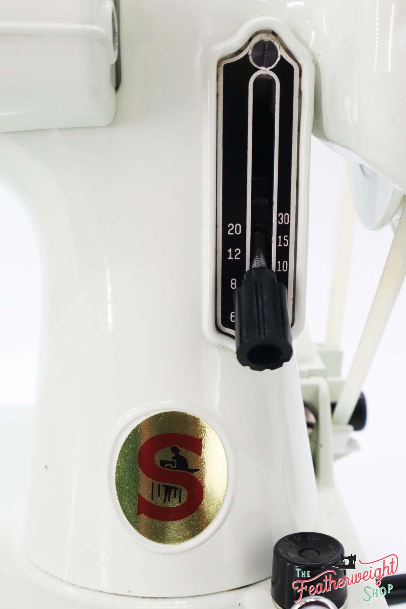 Singer Featherweight 221 Sewing Machine, WHITE FA227*** - Image 13