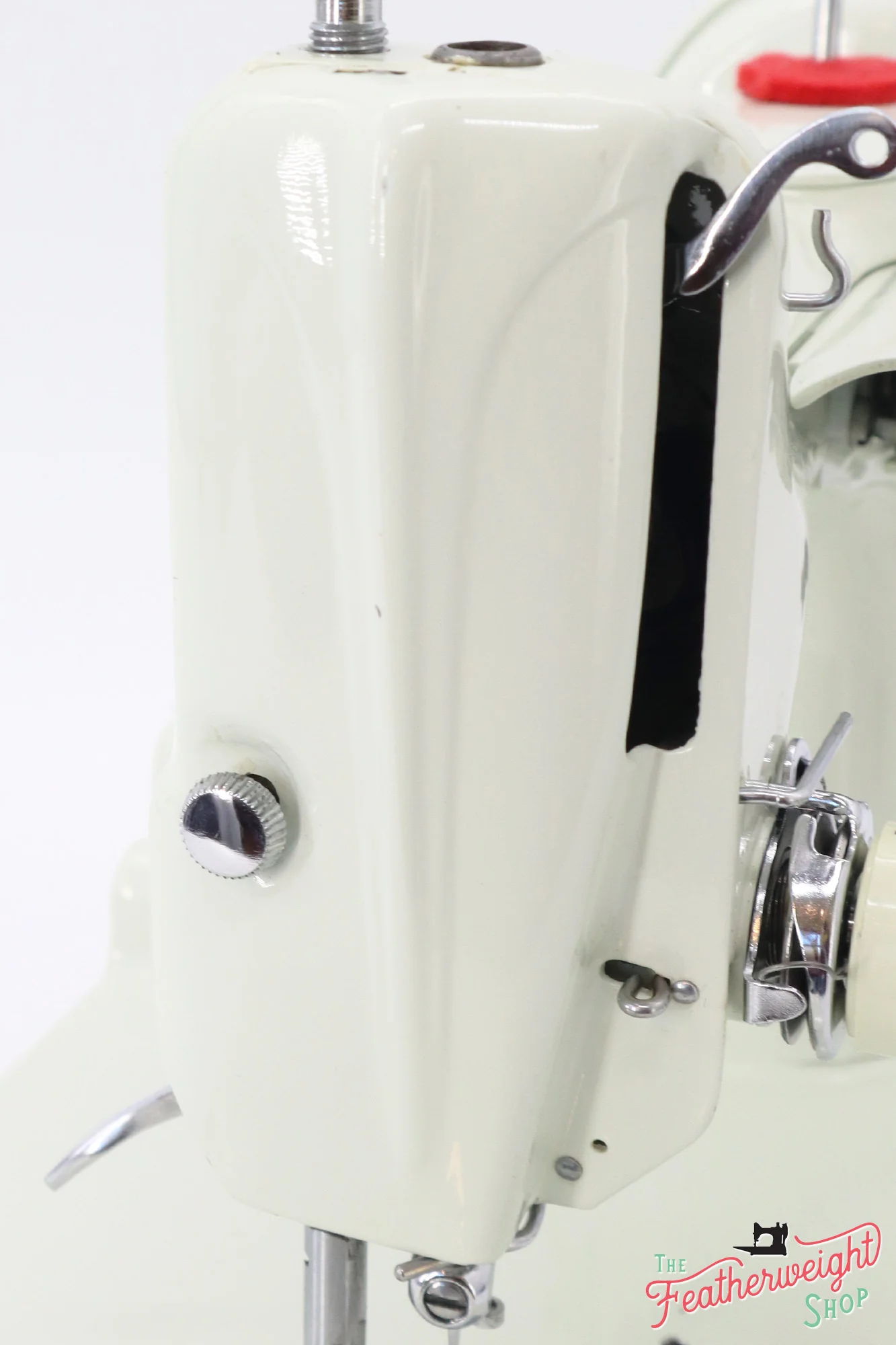 Singer Featherweight 221 Sewing Machine, WHITE FA227*** - Image 14