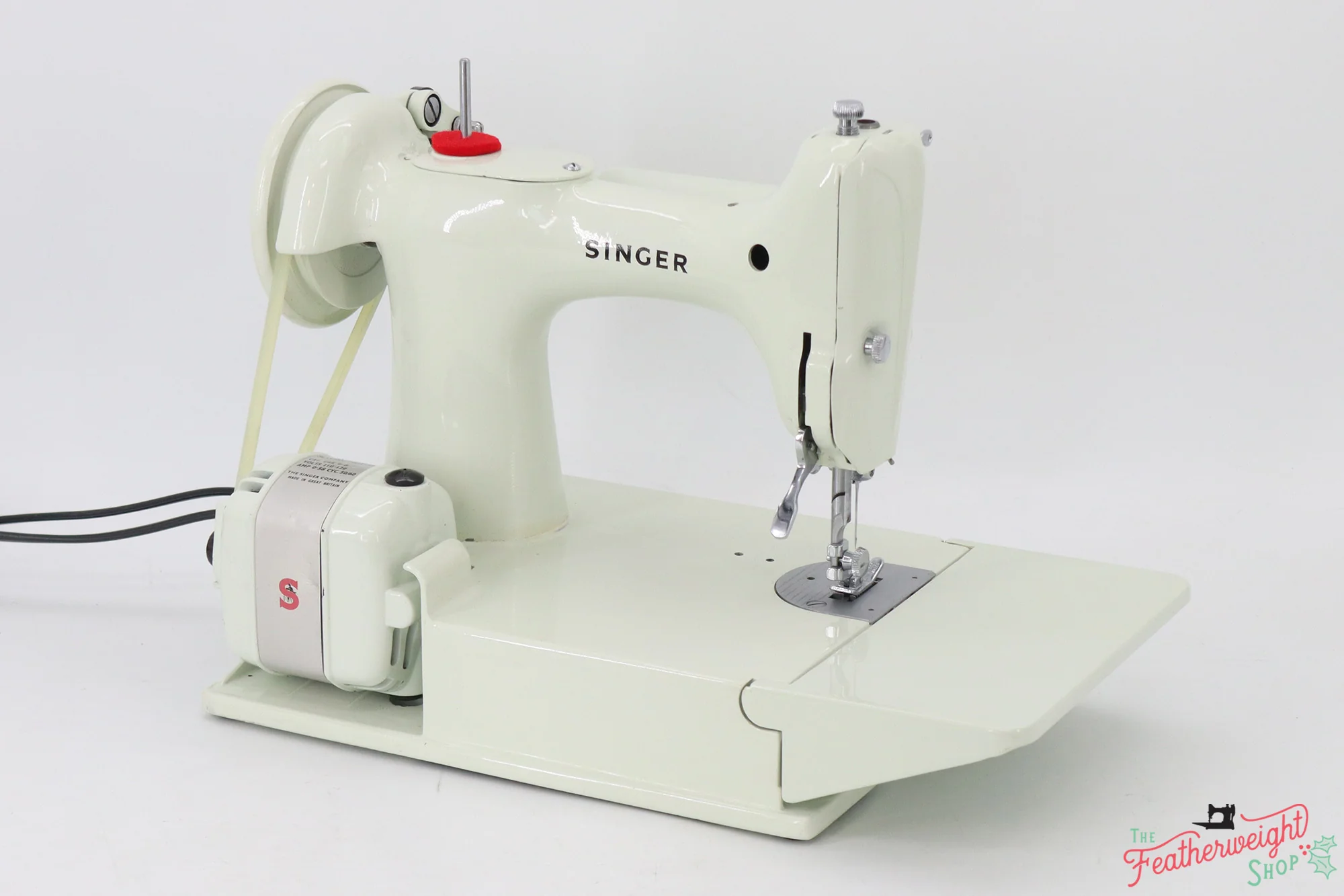 Singer Featherweight 221 Sewing Machine, WHITE - FA235*** - Image 6