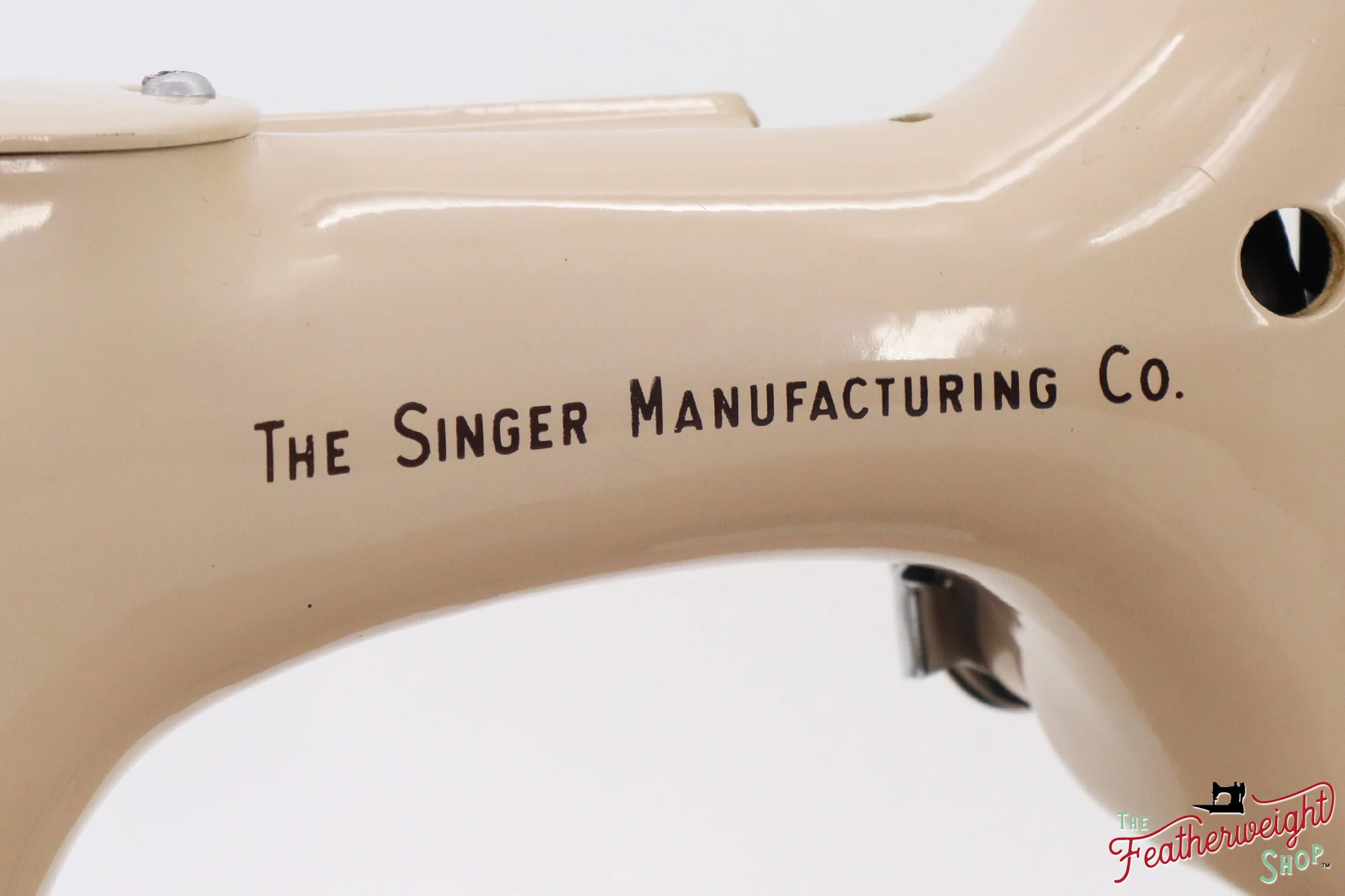 Singer Featherweight 221J Sewing Machine, Tan - JE1525** - Image 10