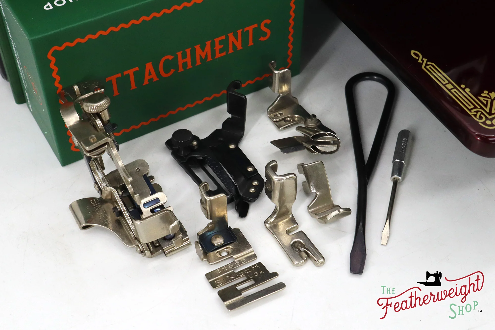 Singer Featherweight 221K, 1953 - EH893*** - Fully Restored in Brandywine - Image 13