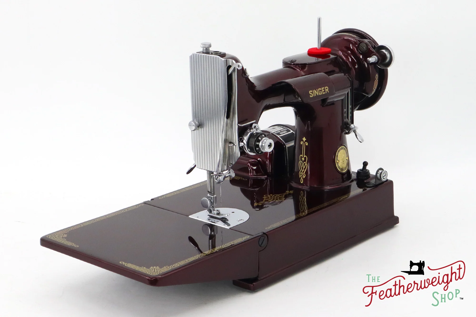 Singer Featherweight 221K, 1953 - EH893*** - Fully Restored in Brandywine - Image 3