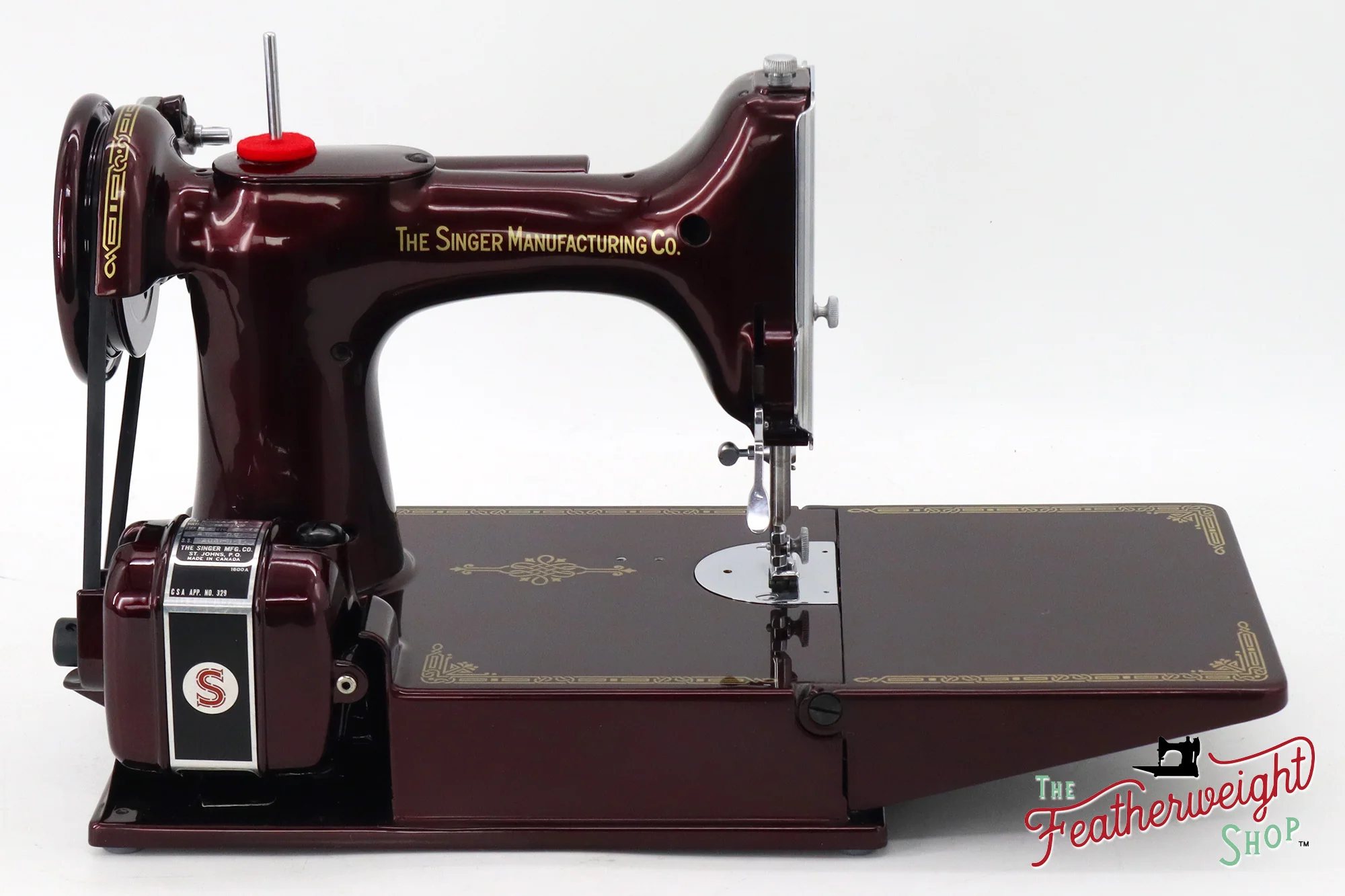 Singer Featherweight 221K, 1953 - EH893*** - Fully Restored in Brandywine - Image 6