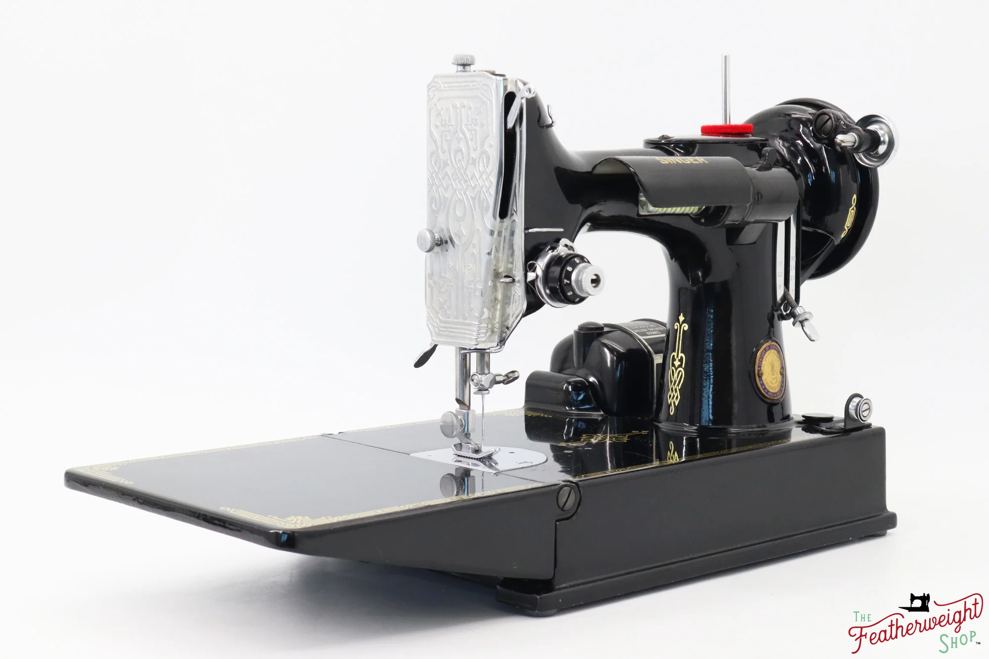 Singer Featherweight 221K Centennial, EH001***, RARE Great Britain Decal - Image 3