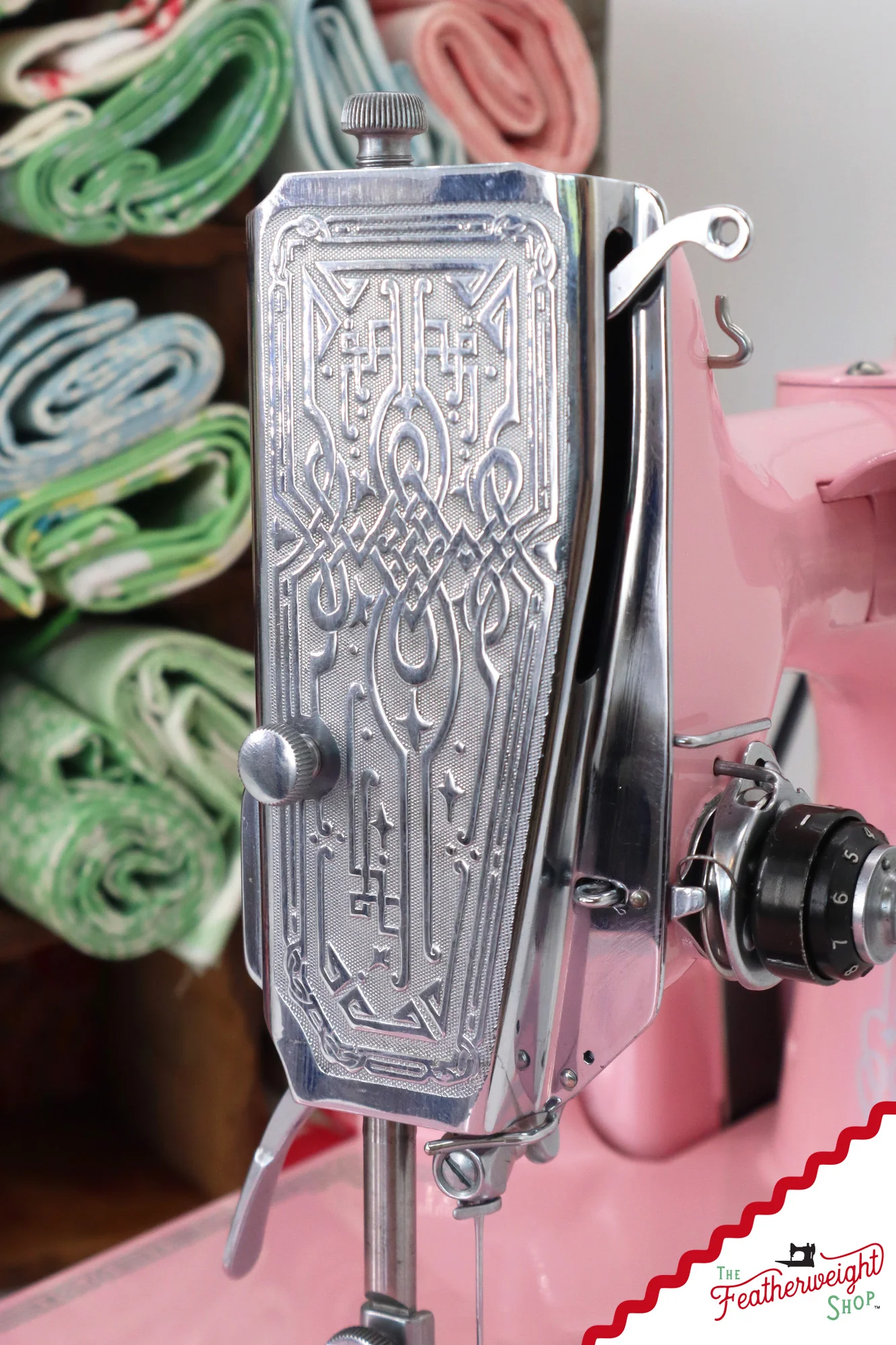 Singer Featherweight 221K - EE4528** - Fully Restored in Pink Frosting - Image 14